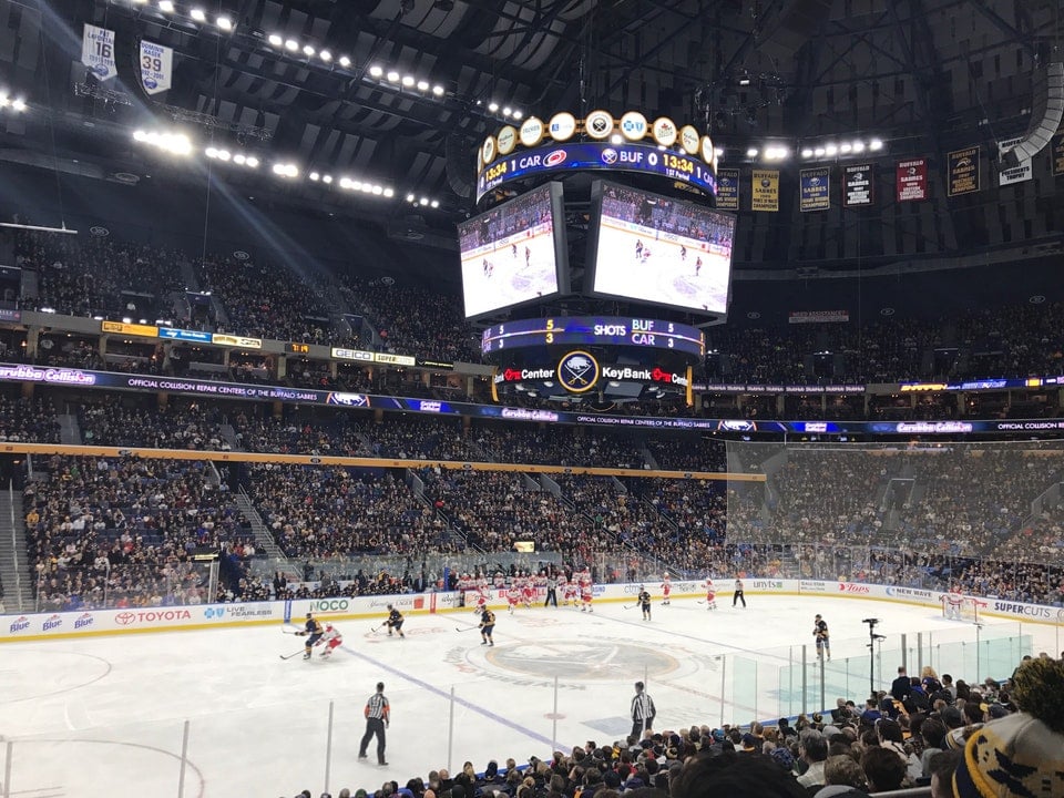 section 119 seat view  for hockey - keybank center