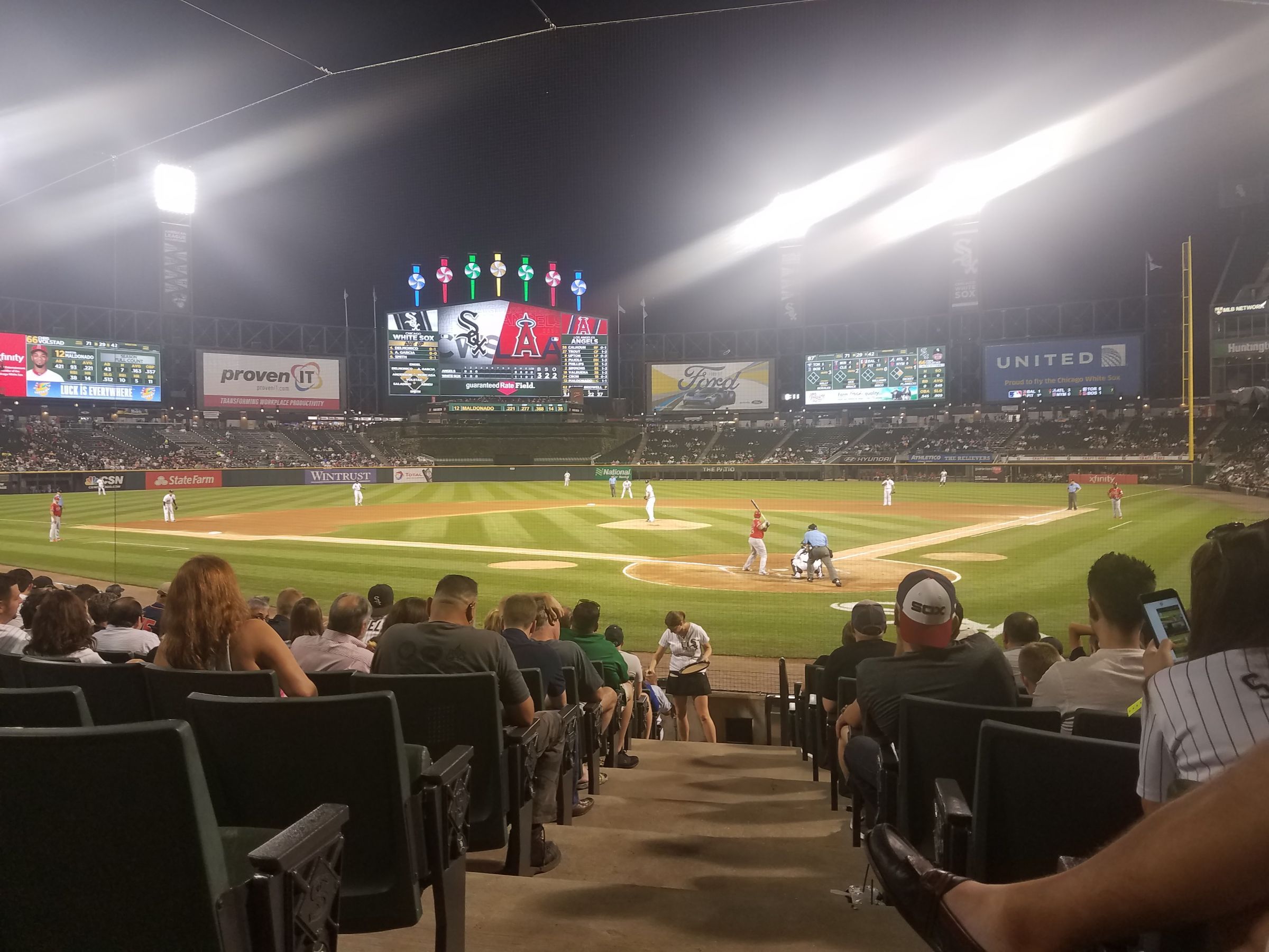 scout seats 134, row 11 seat view  - rate field