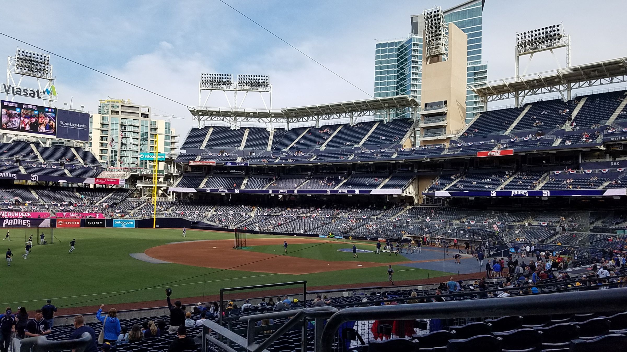 section 118, row 31 seat view  for baseball - petco park