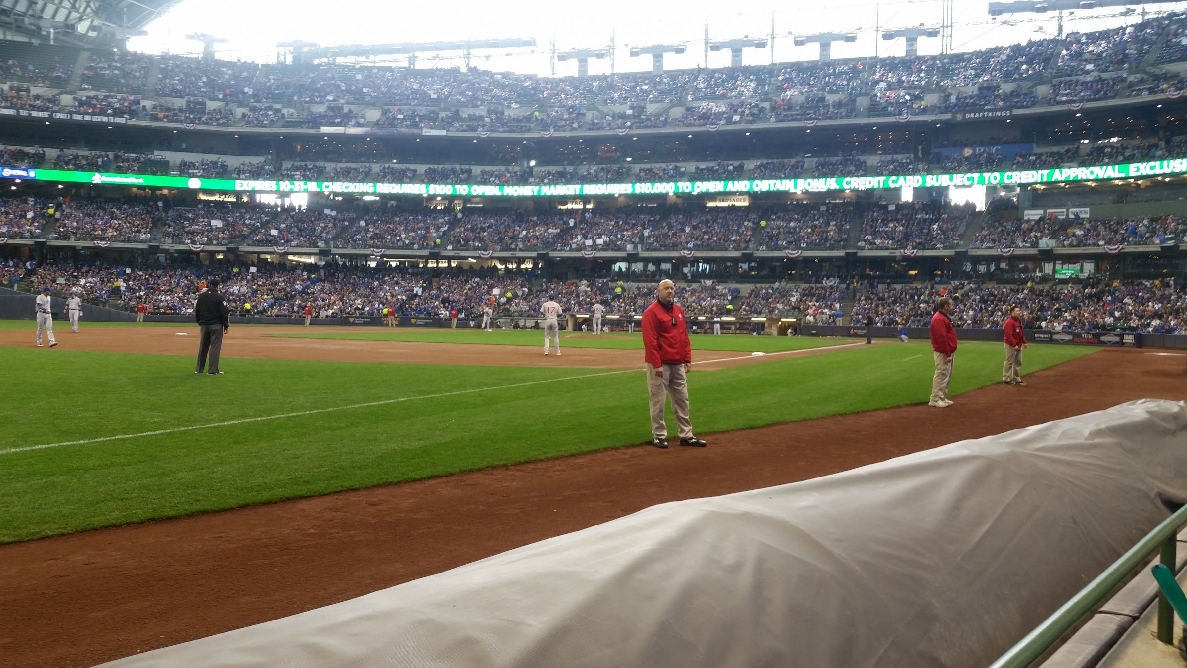 section 126, row 1 seat view  - american family field