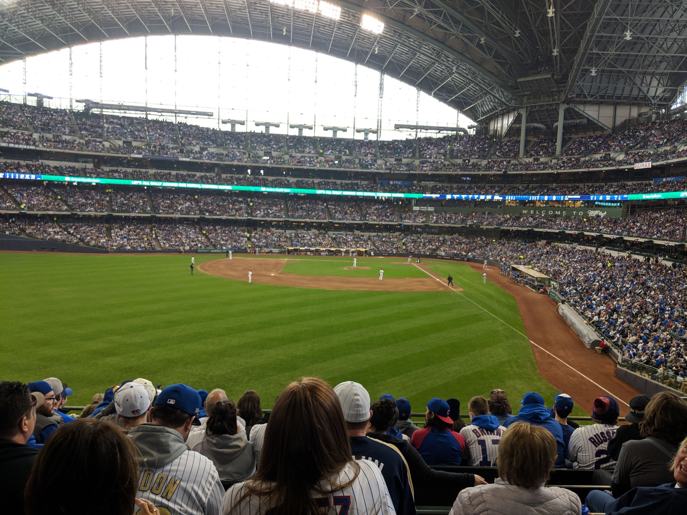 section 235, row 9 seat view  for baseball - american family field