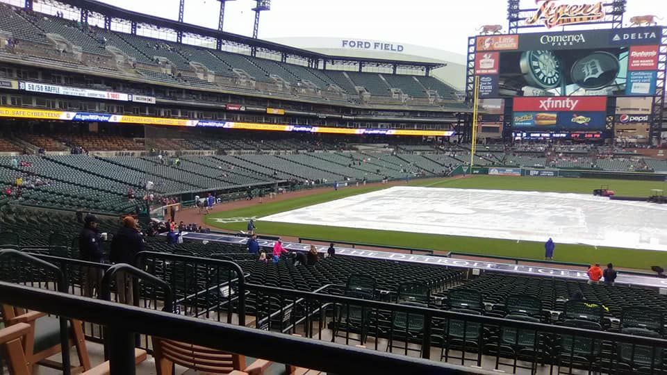 A+++++ Seats! Comerica Park Tiger Den 121 Review