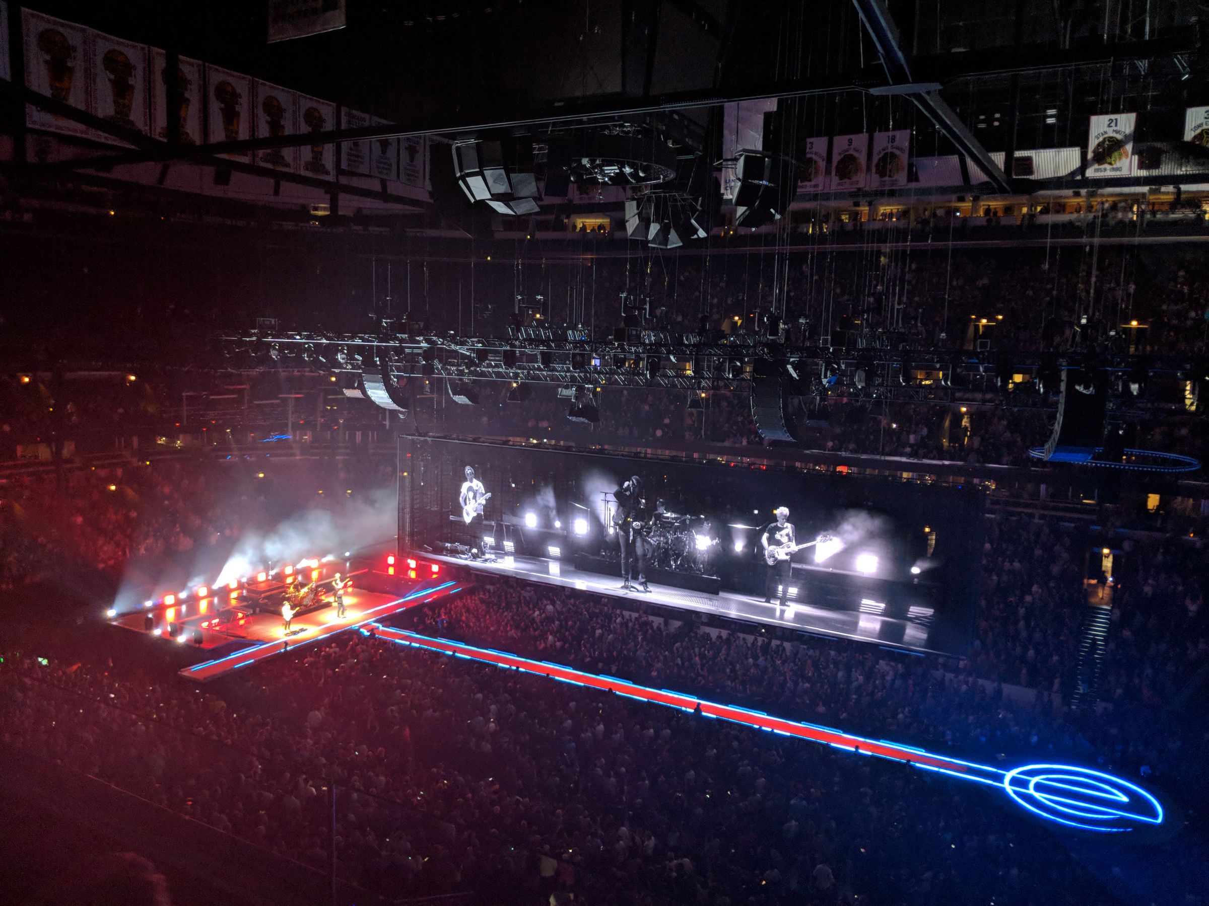 section 315, row 2 seat view  for concert - united center