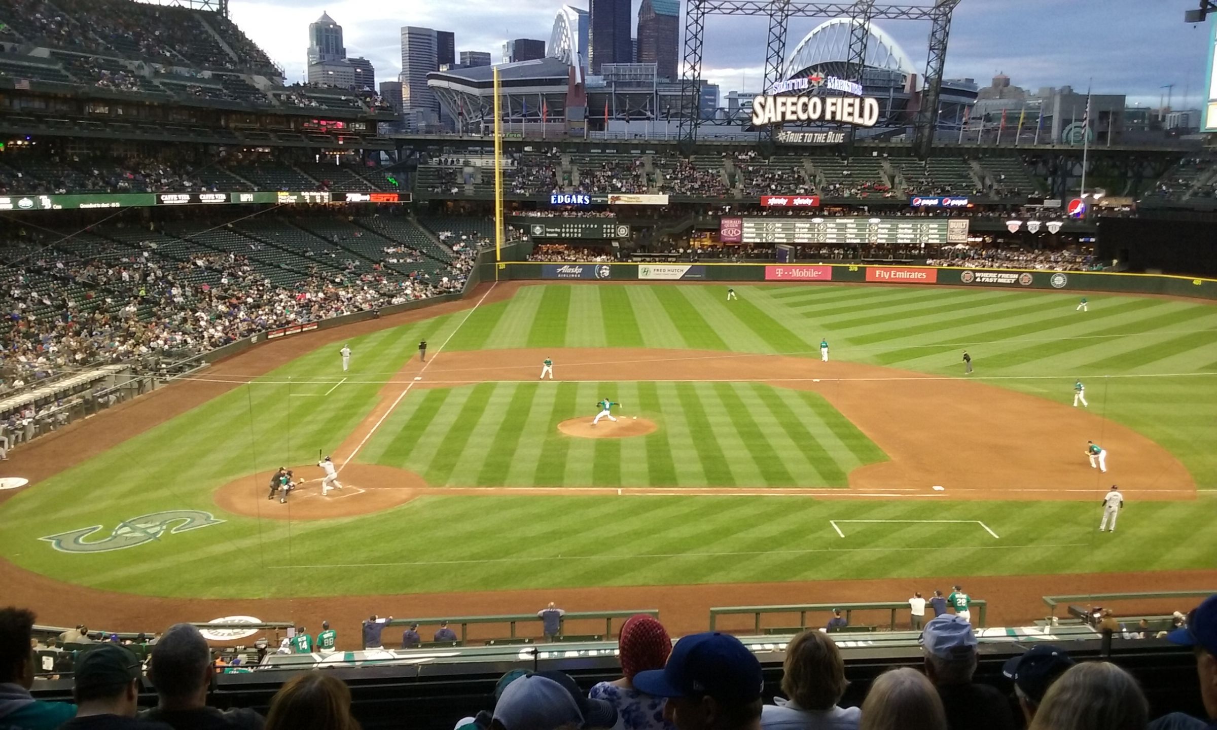 section 224, row 6 seat view  for baseball - t-mobile park