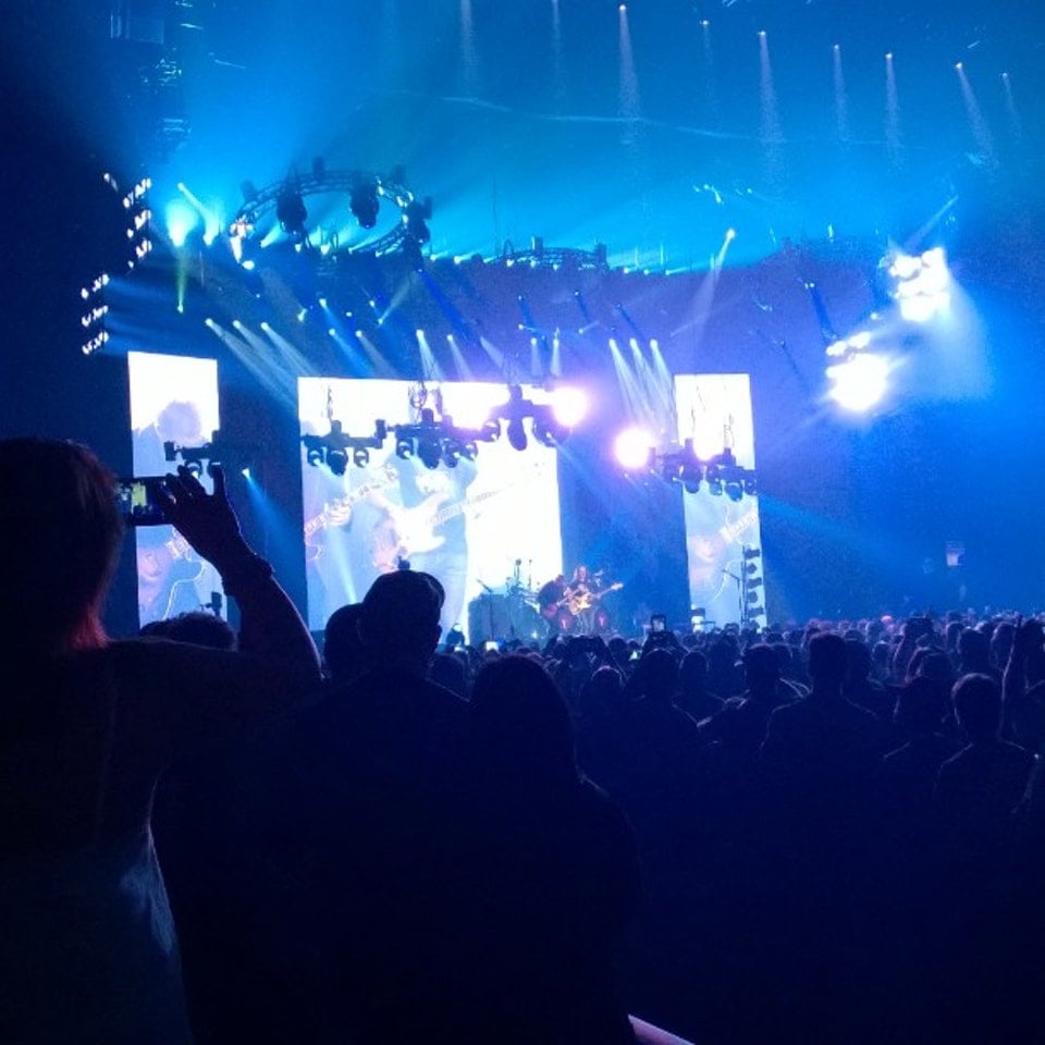 view from Smoothie King Center Floor seats