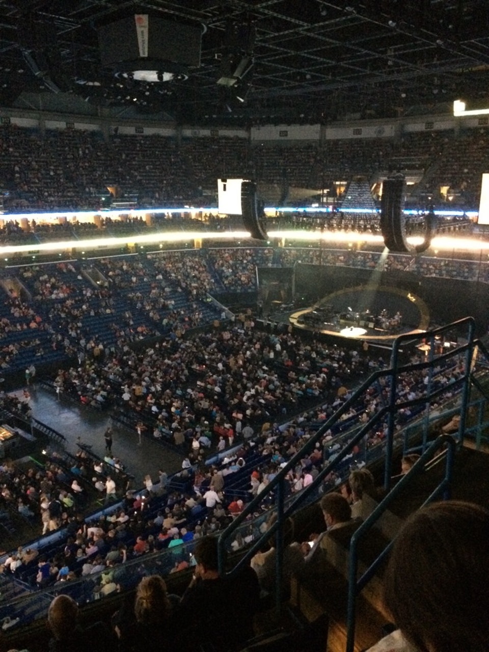 section 303, row 6 seat view  for concert - smoothie king center