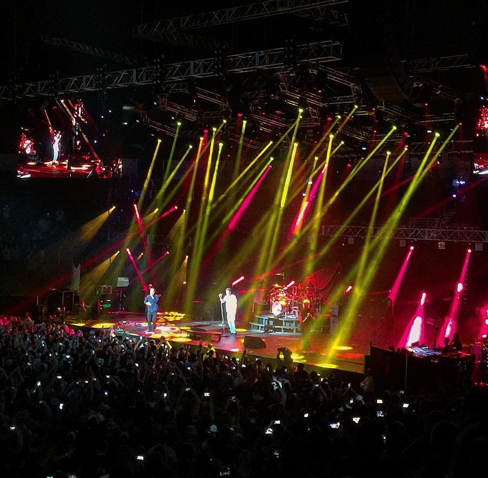 section 124 seat view  for concert - smoothie king center