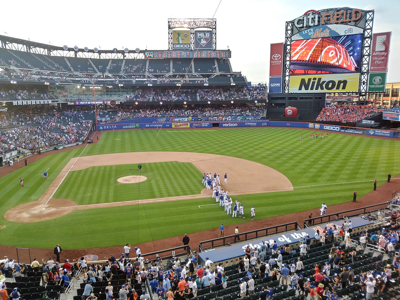 section 313, row 1 seat view  - citi field