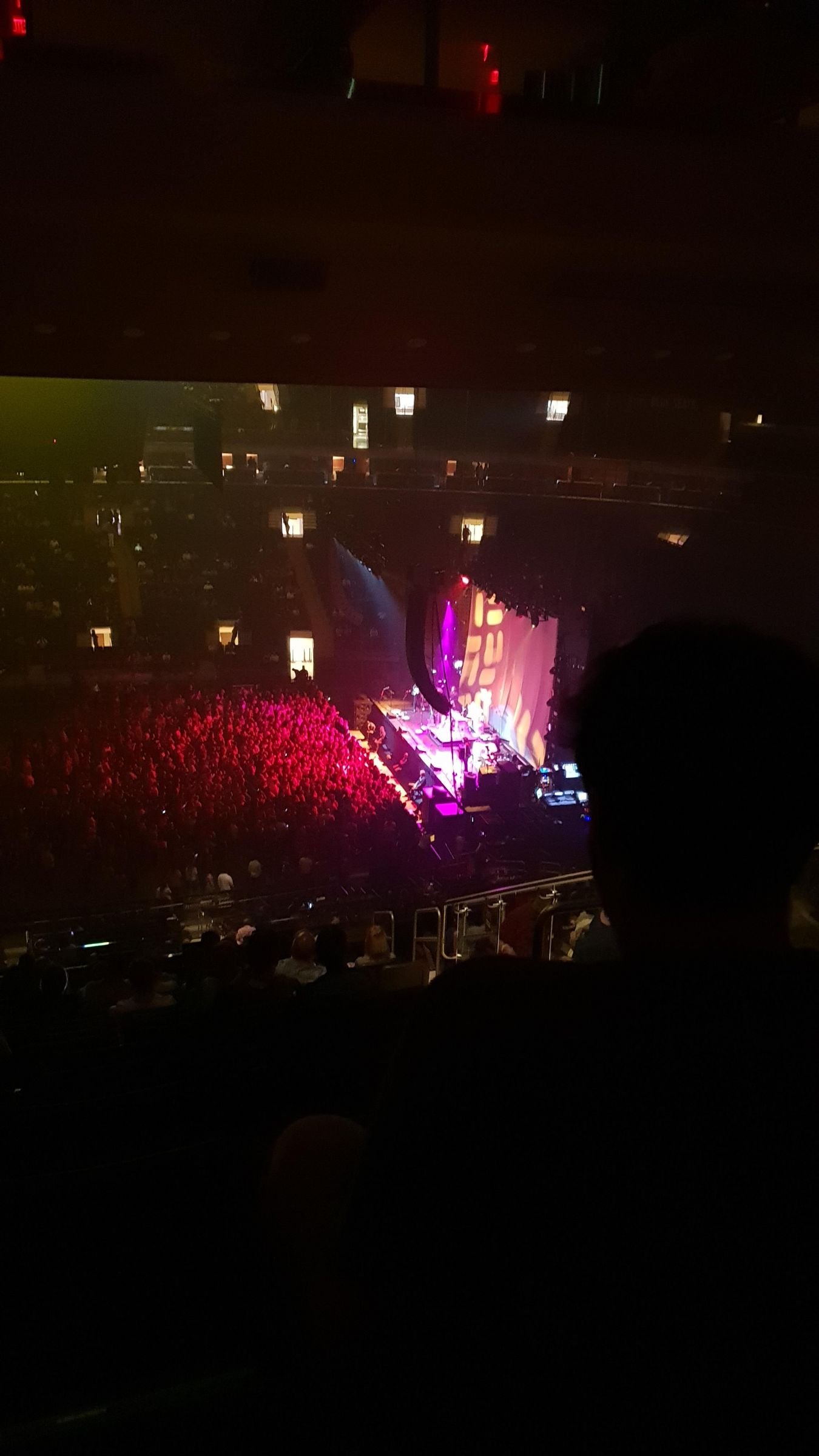 Speakers partly in the way.: Madison Square Garden Section 211 Review ...