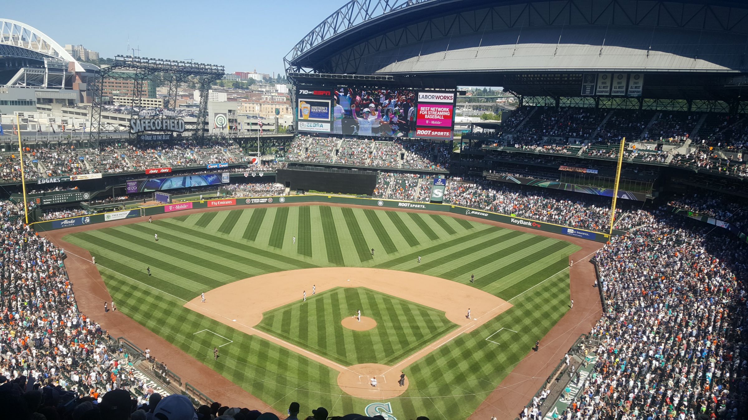 Seattle Mariners Baseball Stadium Map – GeoJango Maps