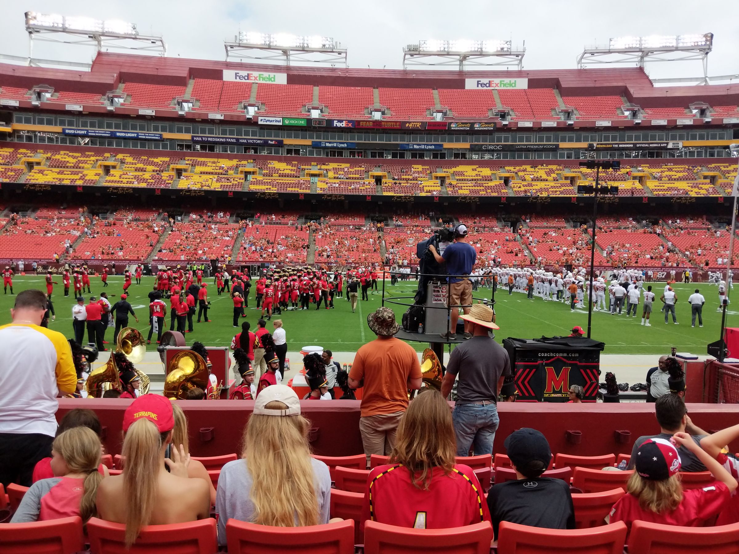 section 101, row 7 seat view  for football - northwest stadium