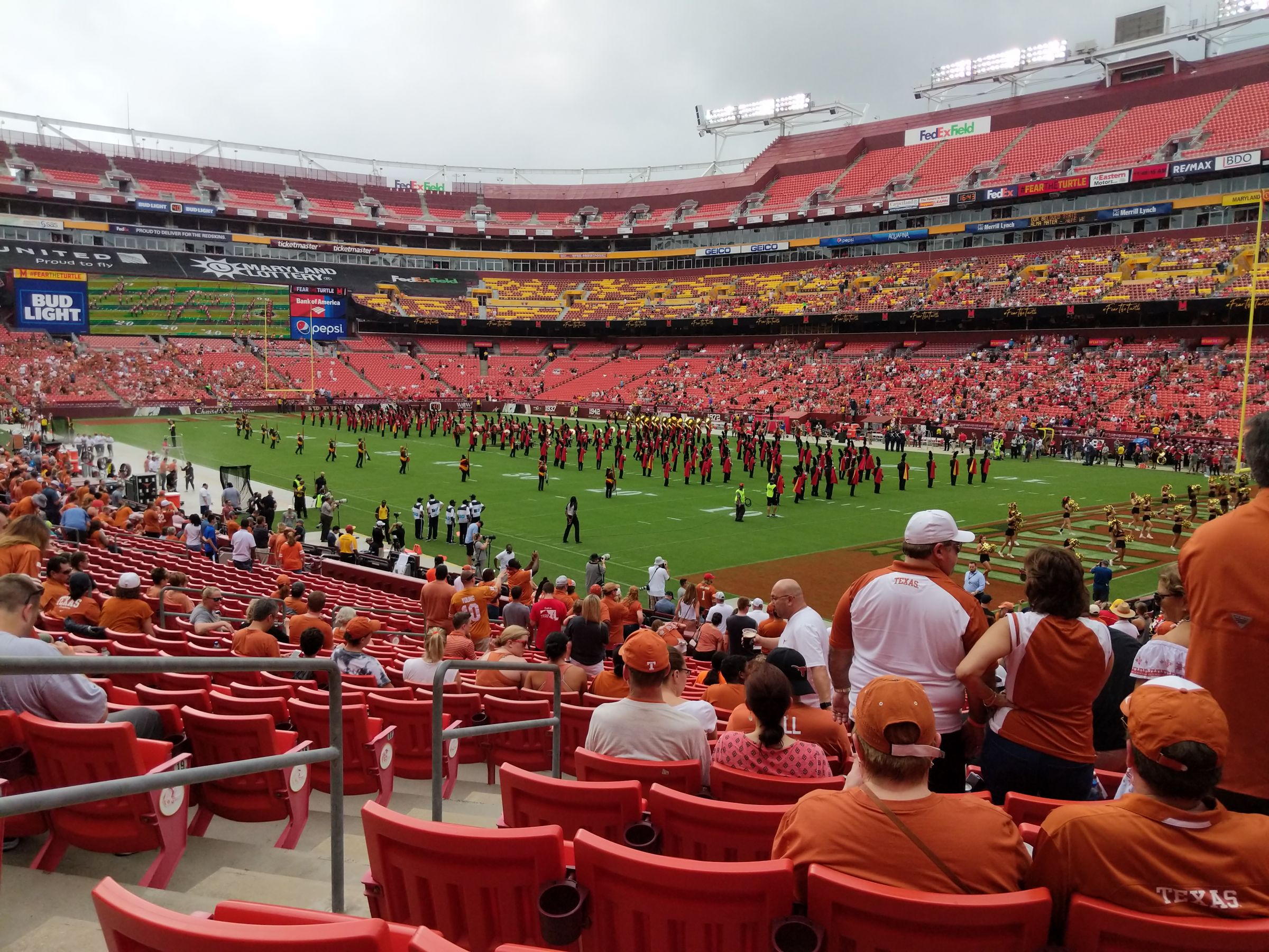 section 115, row 23 seat view  for football - northwest stadium