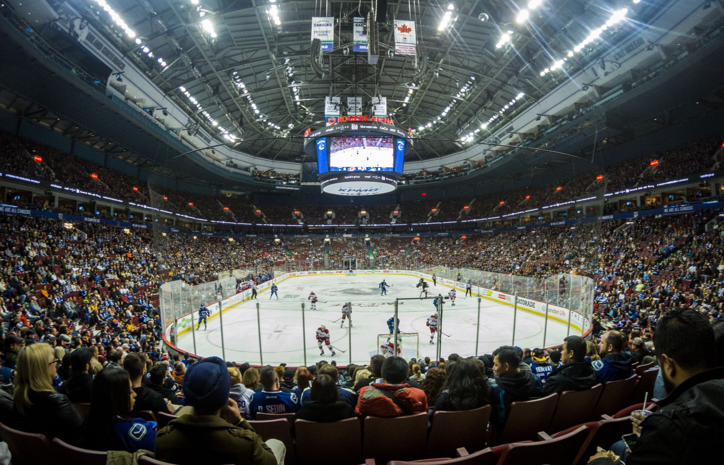 section 112, row 13 seat view  for hockey - rogers arena