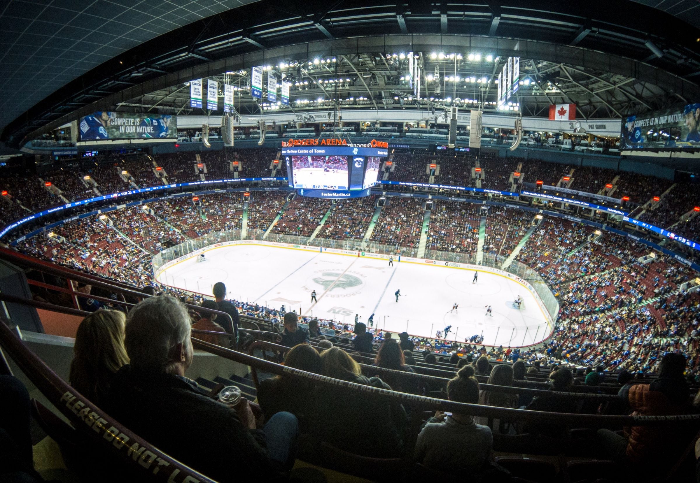 Section 322 at Rogers Arena