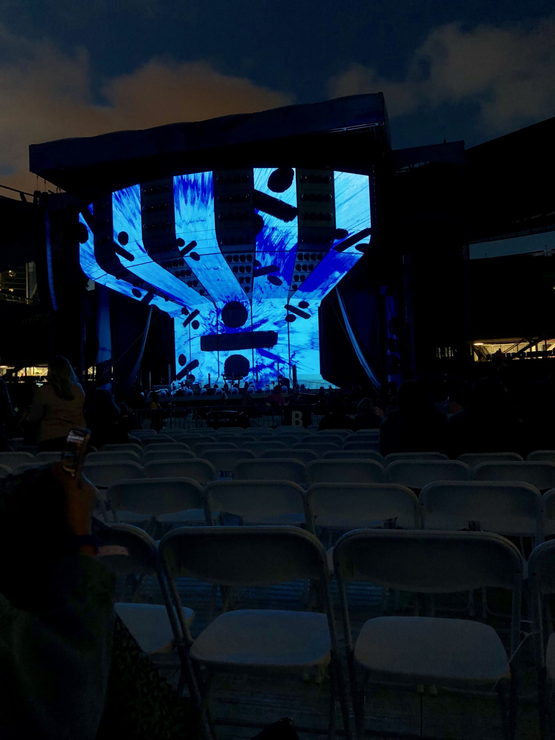 field g, row 11 seat view  for concert - soldier field