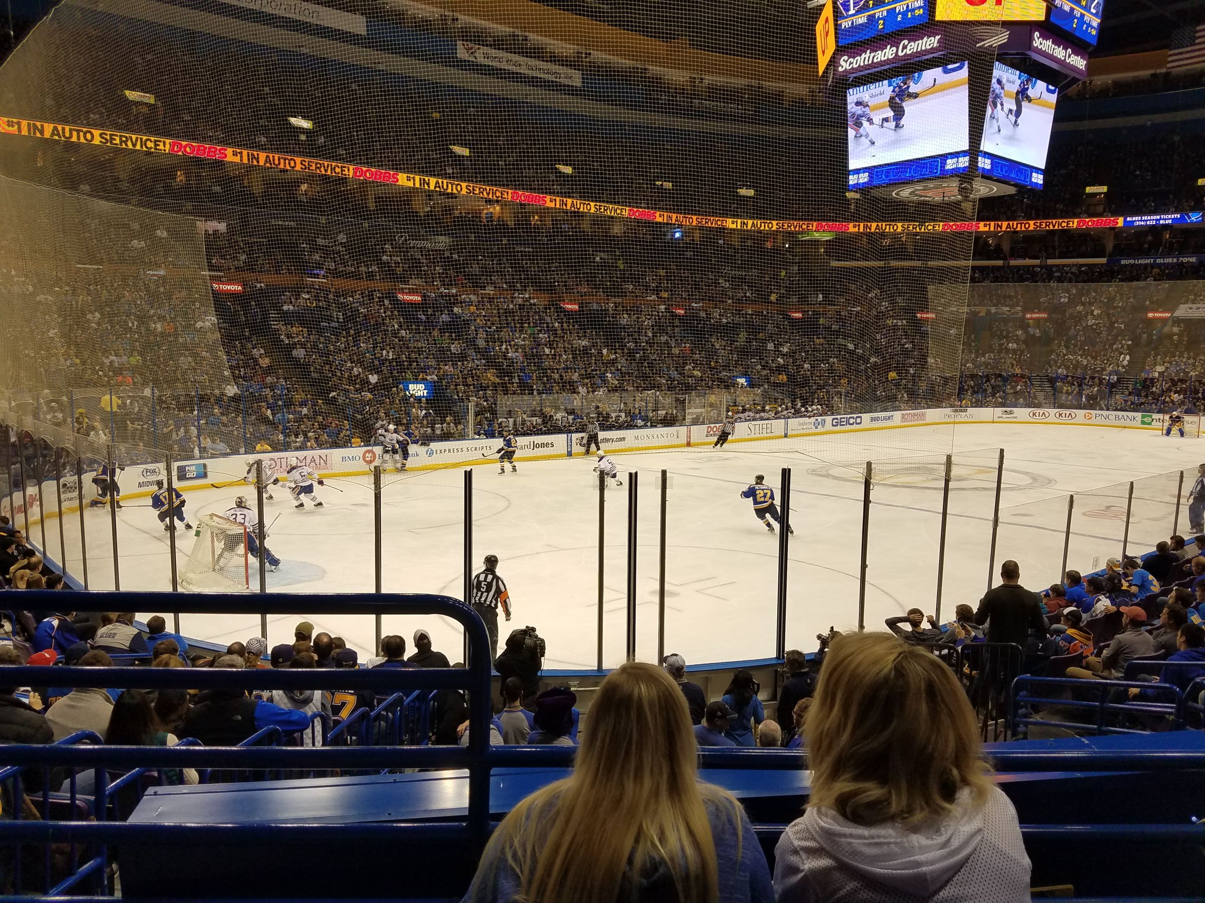 section 119, row n seat view  for hockey - enterprise center