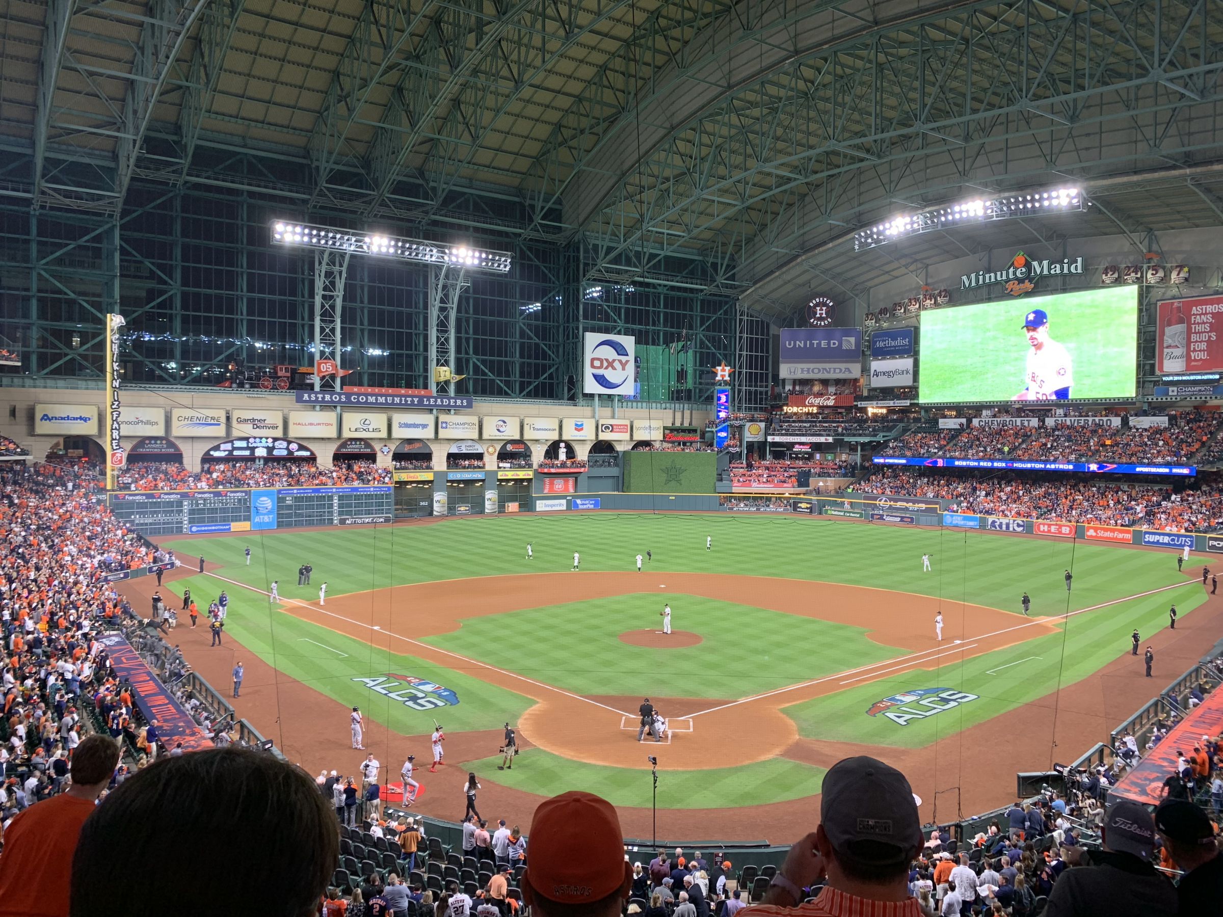 section 219, row 5 seat view  for baseball - minute maid park