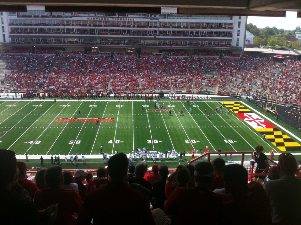 section 207 seat view  - secu stadium