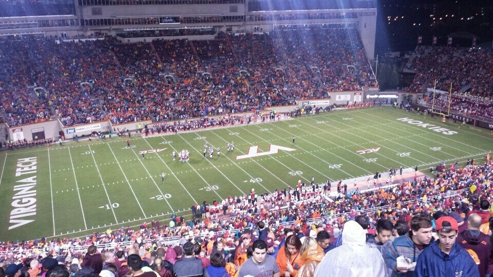 section 35 seat view  - lane stadium