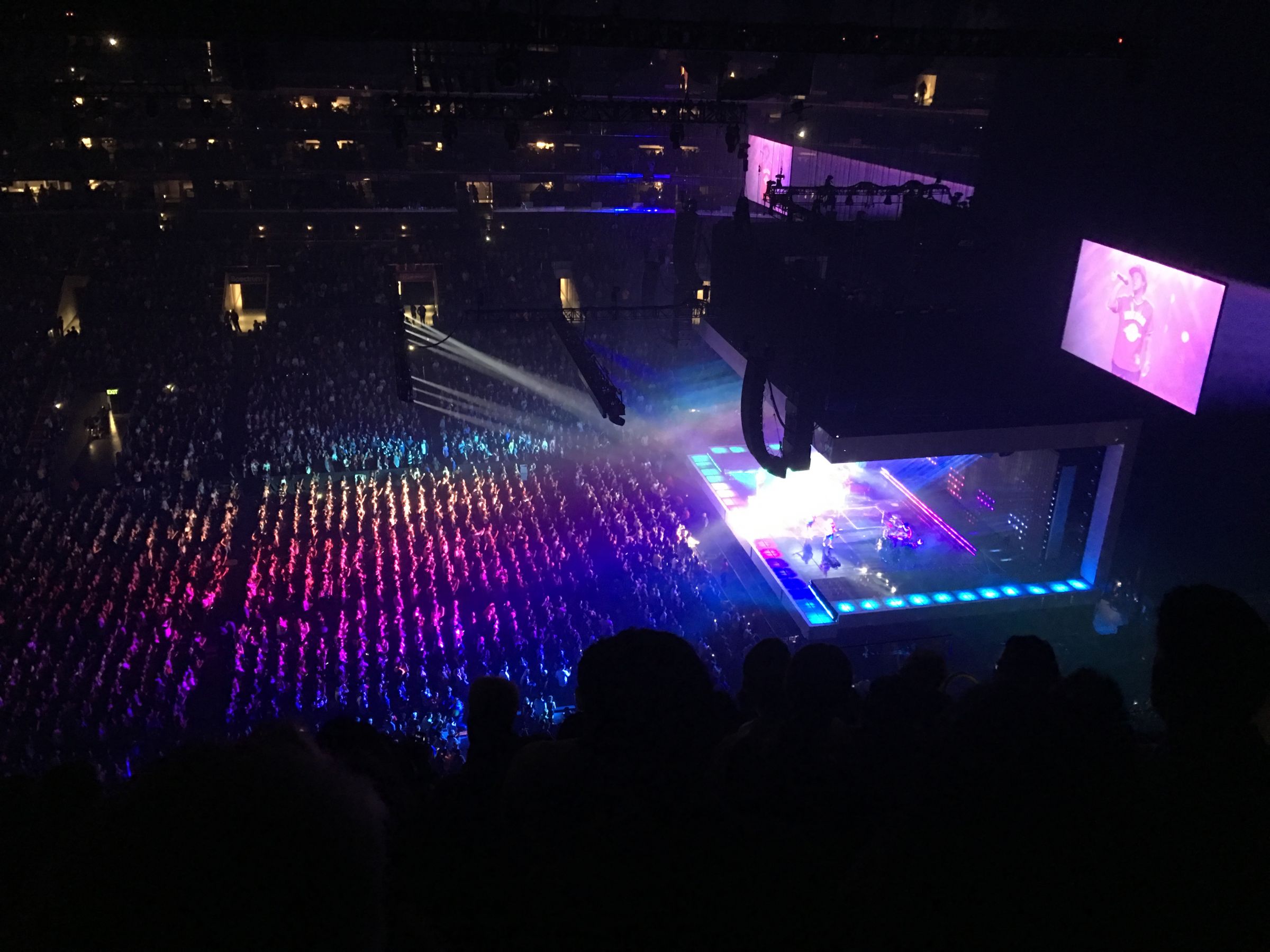 section 301, row 9 seat view  for concert - crypto.com arena