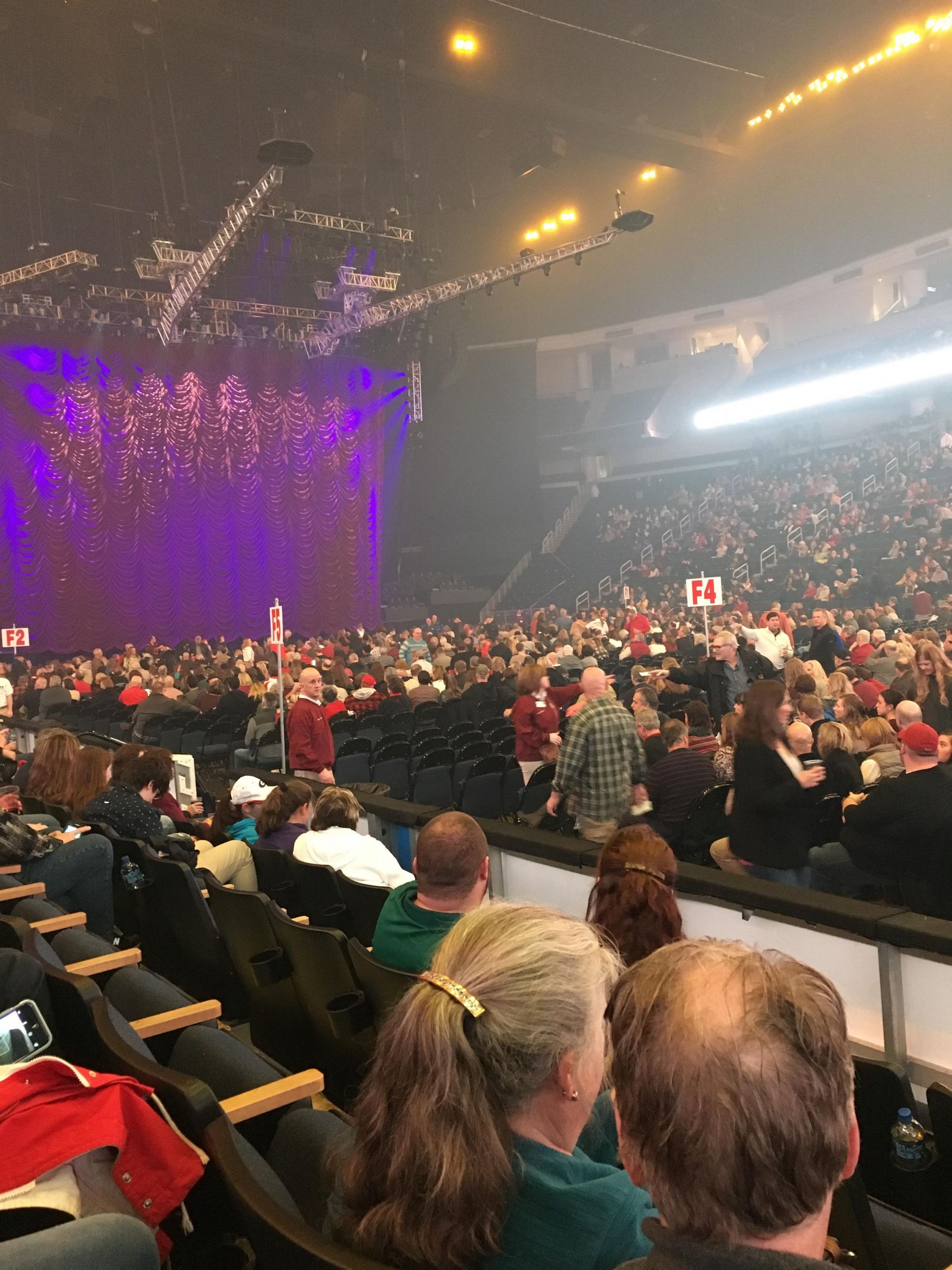 Section 119 at Gas South Arena