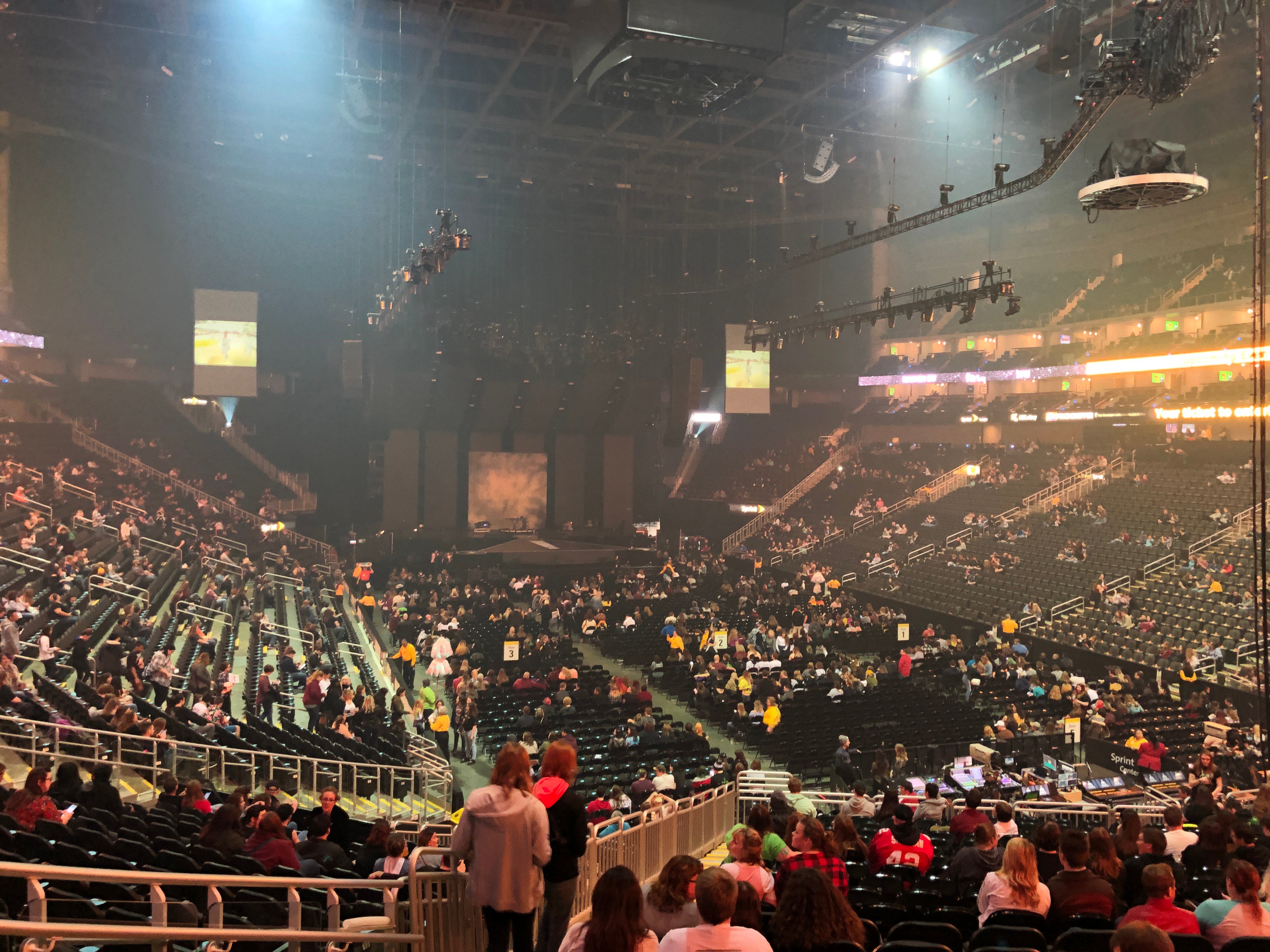 Section 102 at T-Mobile Arena 