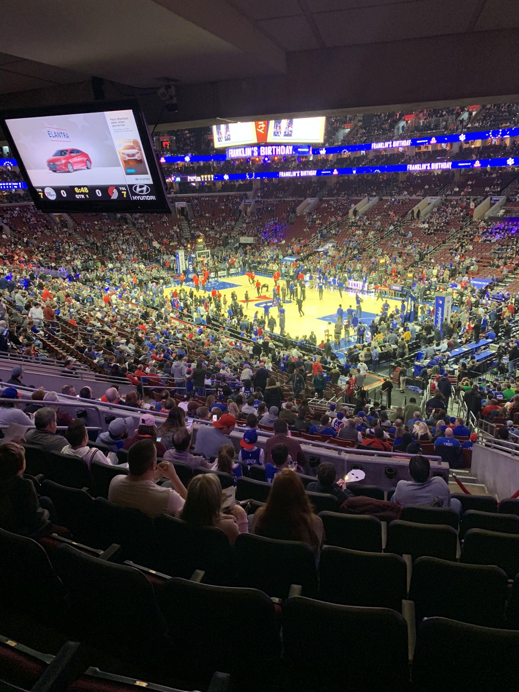 view from Club 16 