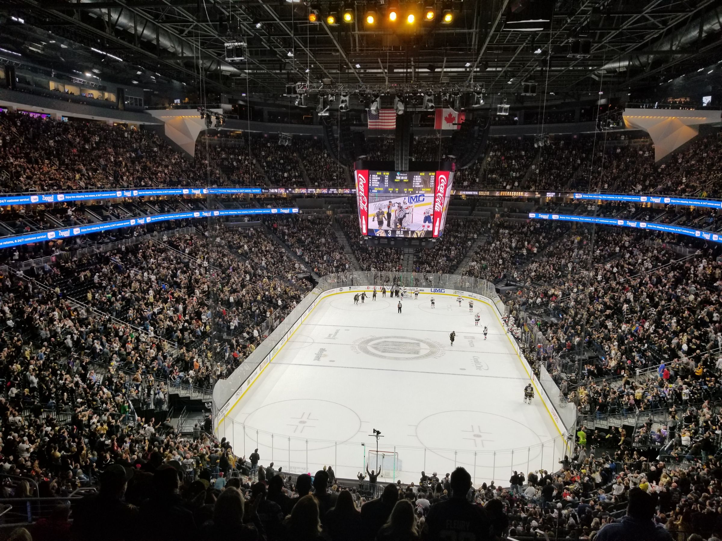 section 101, row m seat view  for hockey - t-mobile arena