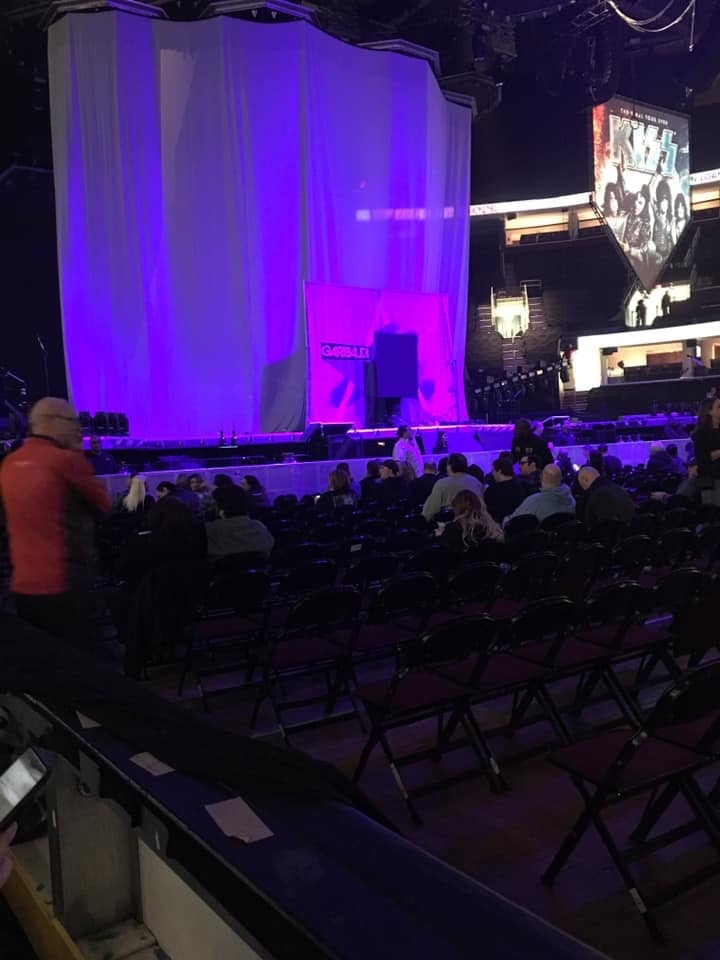 section 108, row 1 seat view  for concert - rocket mortgage fieldhouse