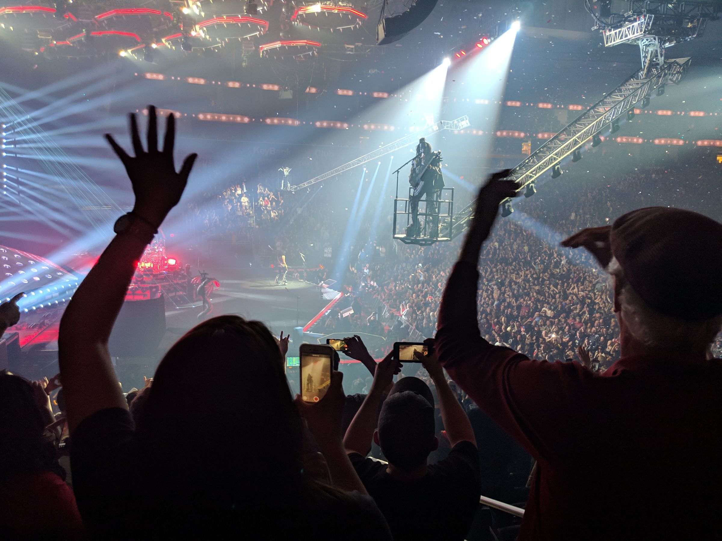 section 115, row p seat view  for concert - ppg paints arena