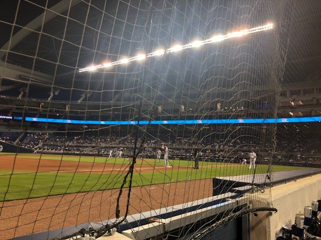 section fl10, row aa seat view  for baseball - loandepot park