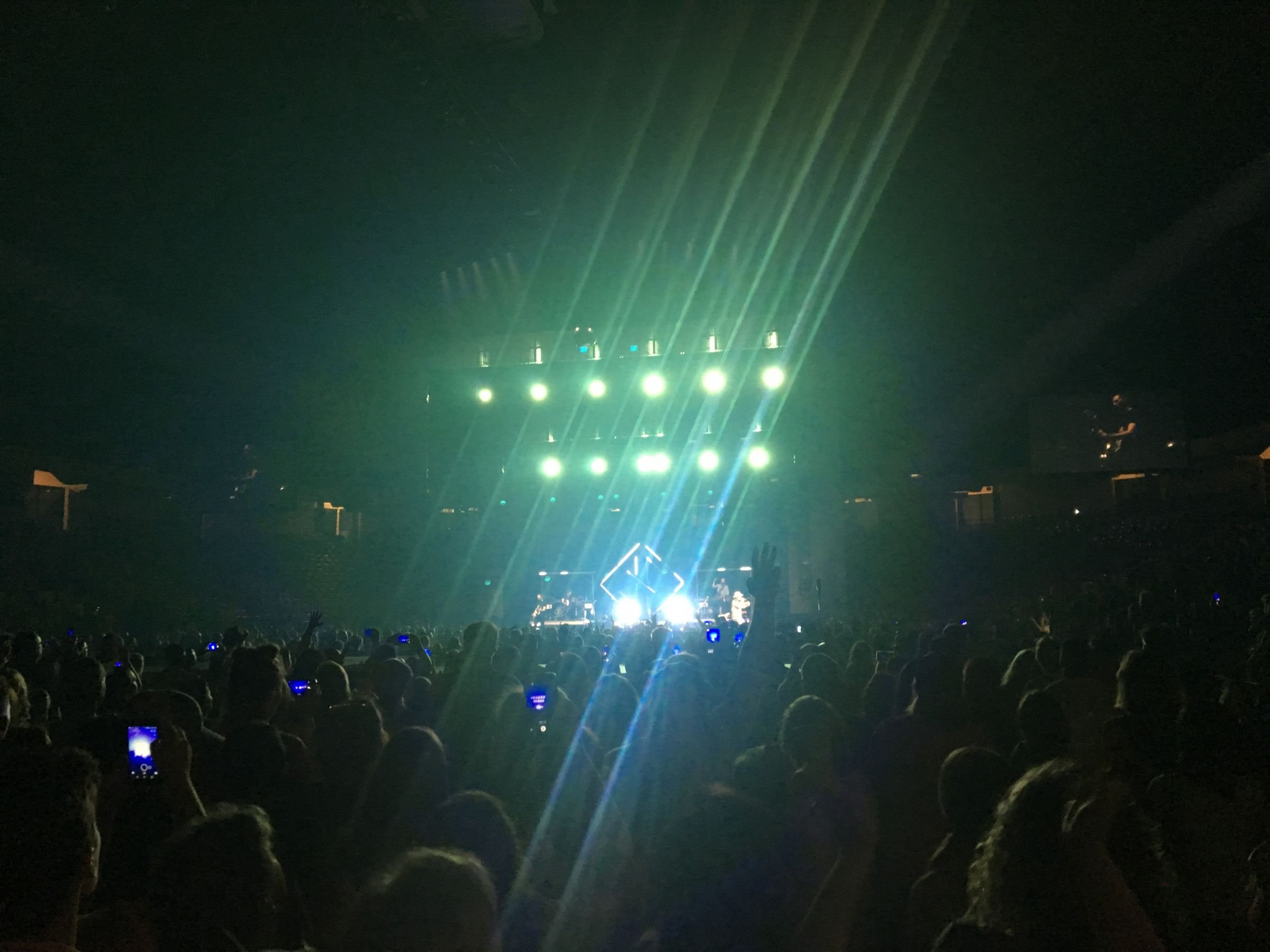 view from Legacy Arena at the BJCC Floor seats