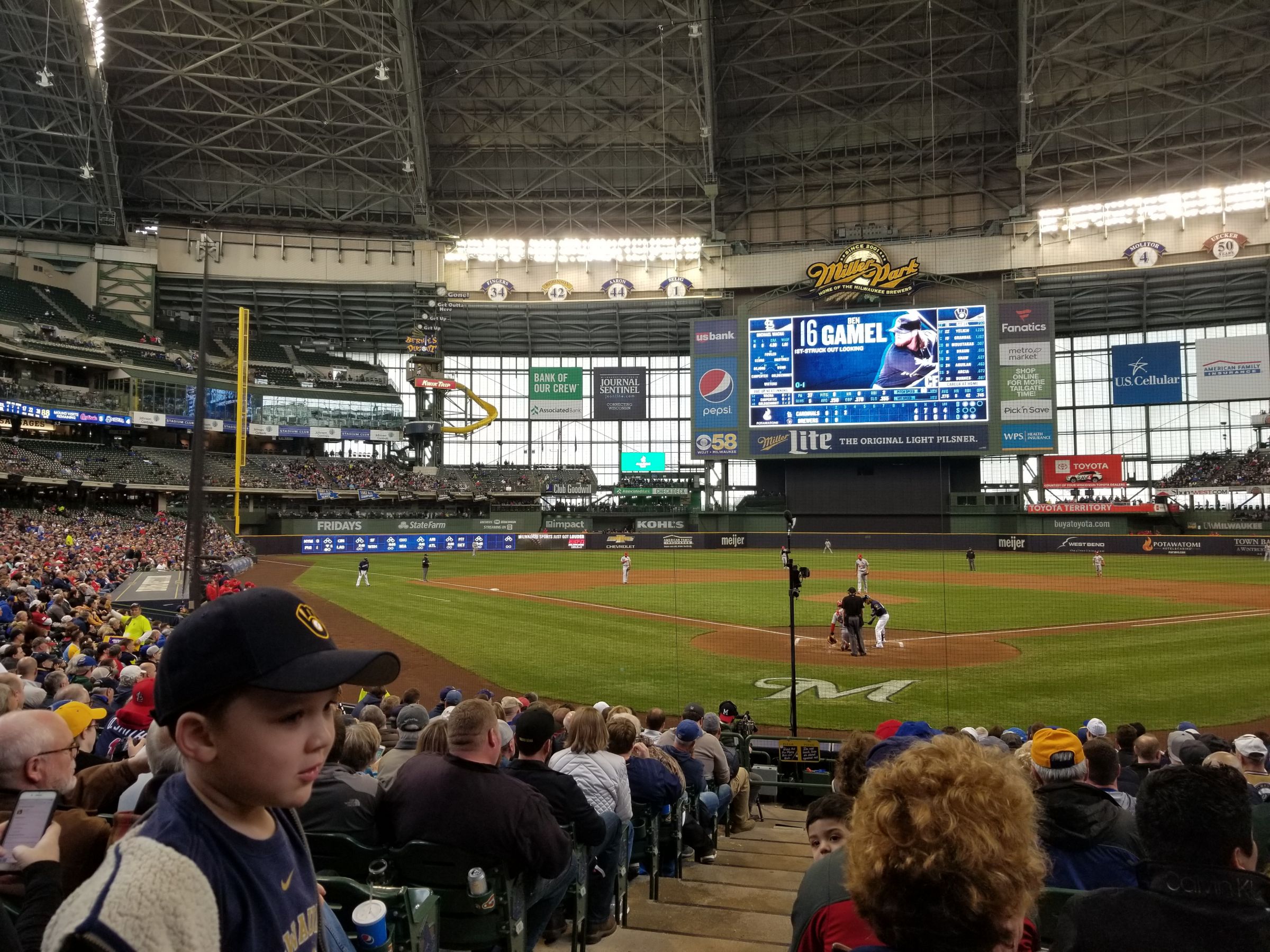 section 117, row 16 seat view  - american family field