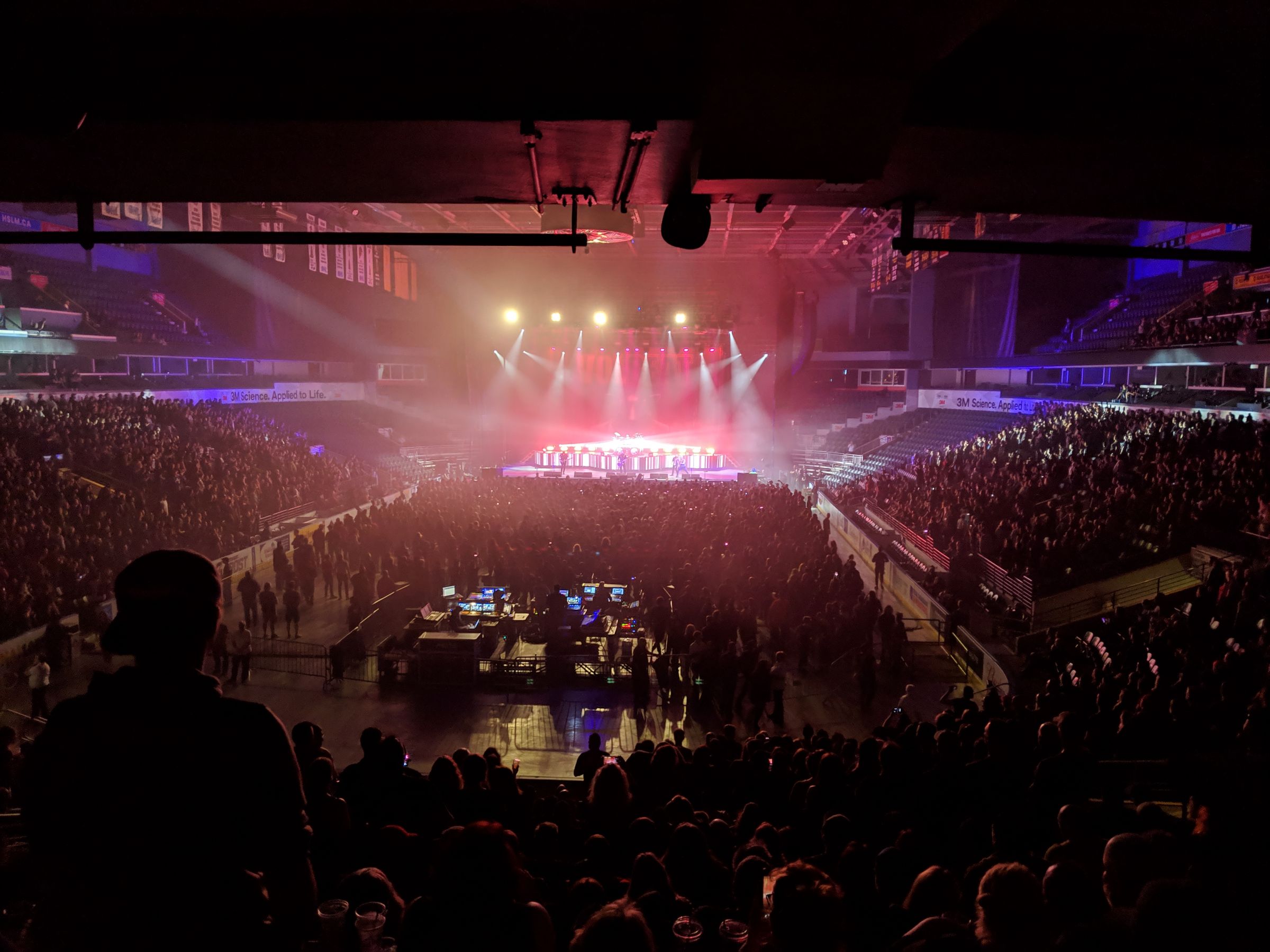 section 209 seat view  - budweiser gardens