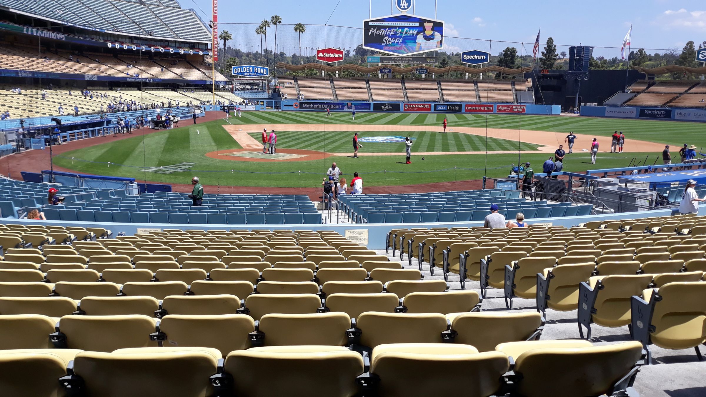 Great Seats In The Shade Dodger Stadium Section 8 Review