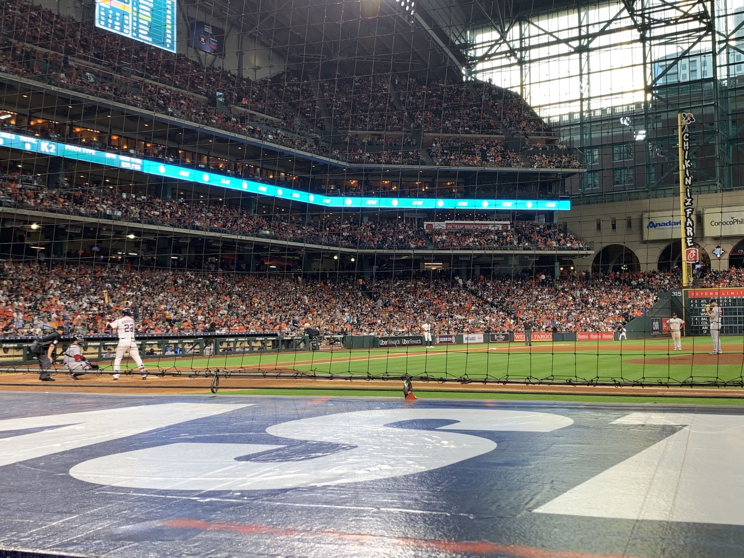 section 125, row 5 seat view  for baseball - minute maid park
