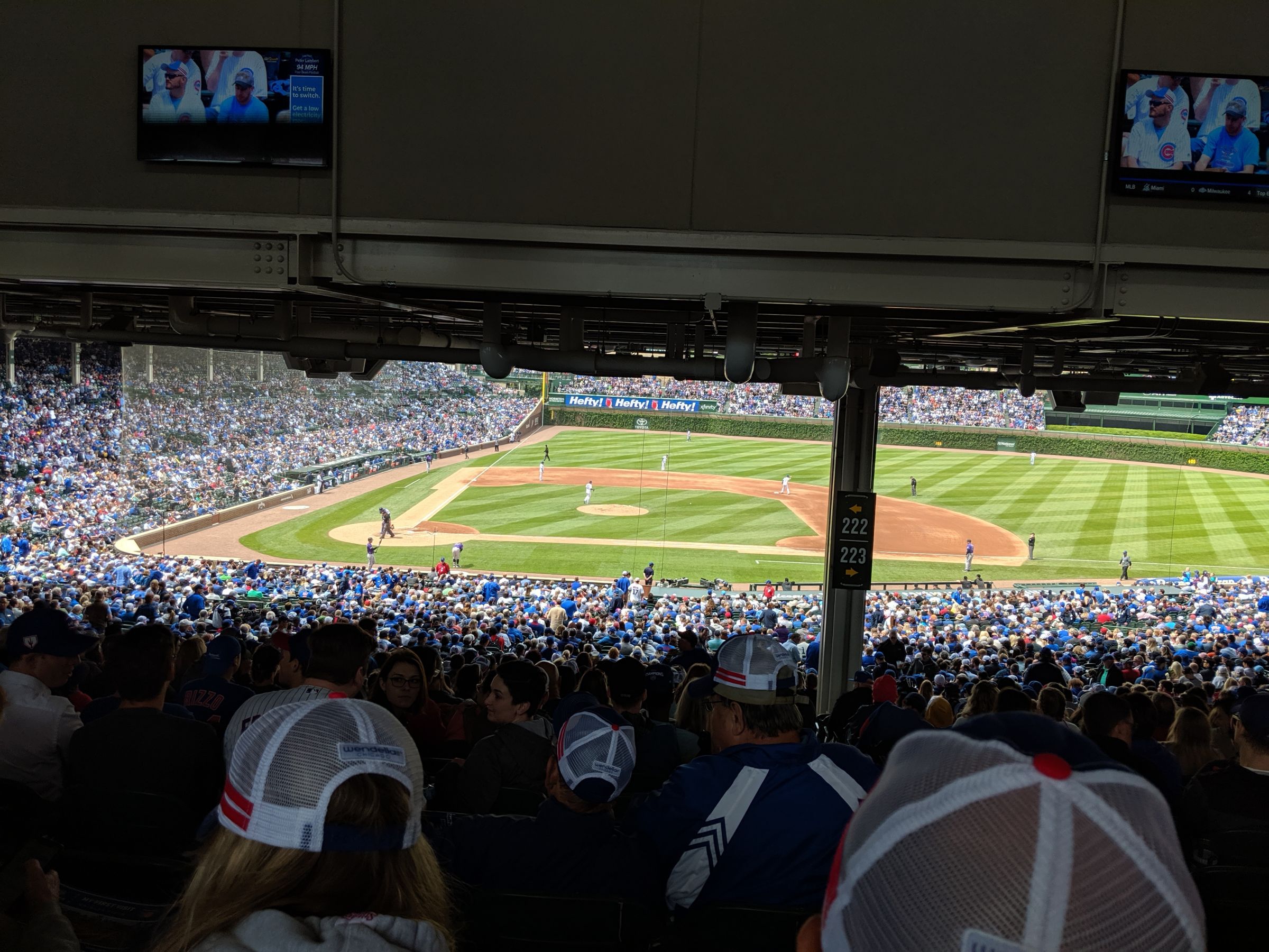 Wrigley Field View From My Seat - xg910a8