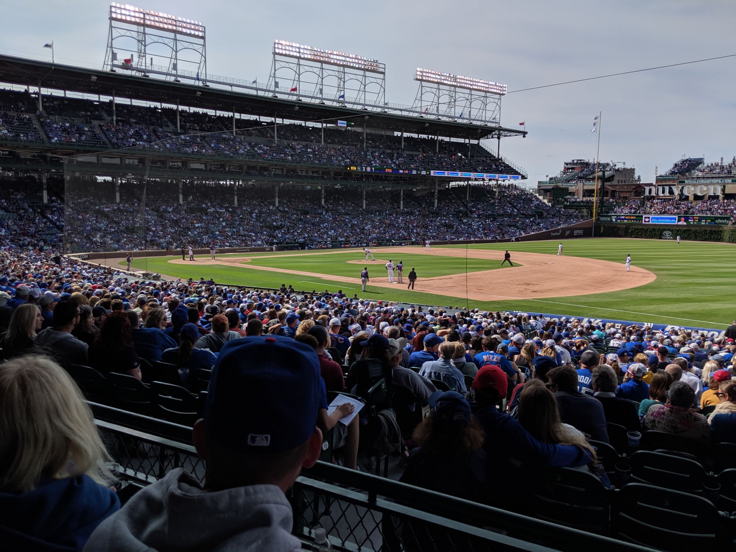Wrigley Field View From My Seat - e6whq2g