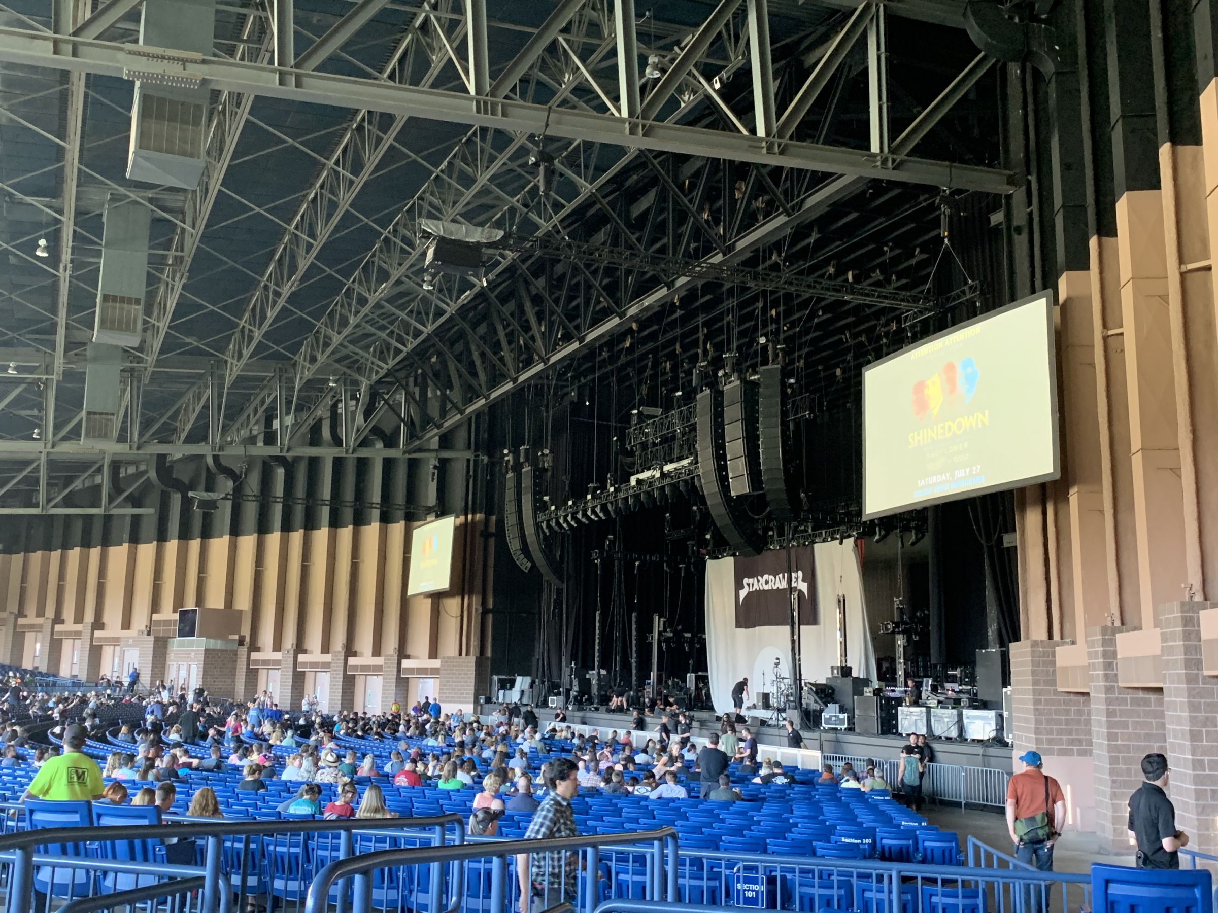 Side view Sunlight Supply Amphitheater Section 201 Review