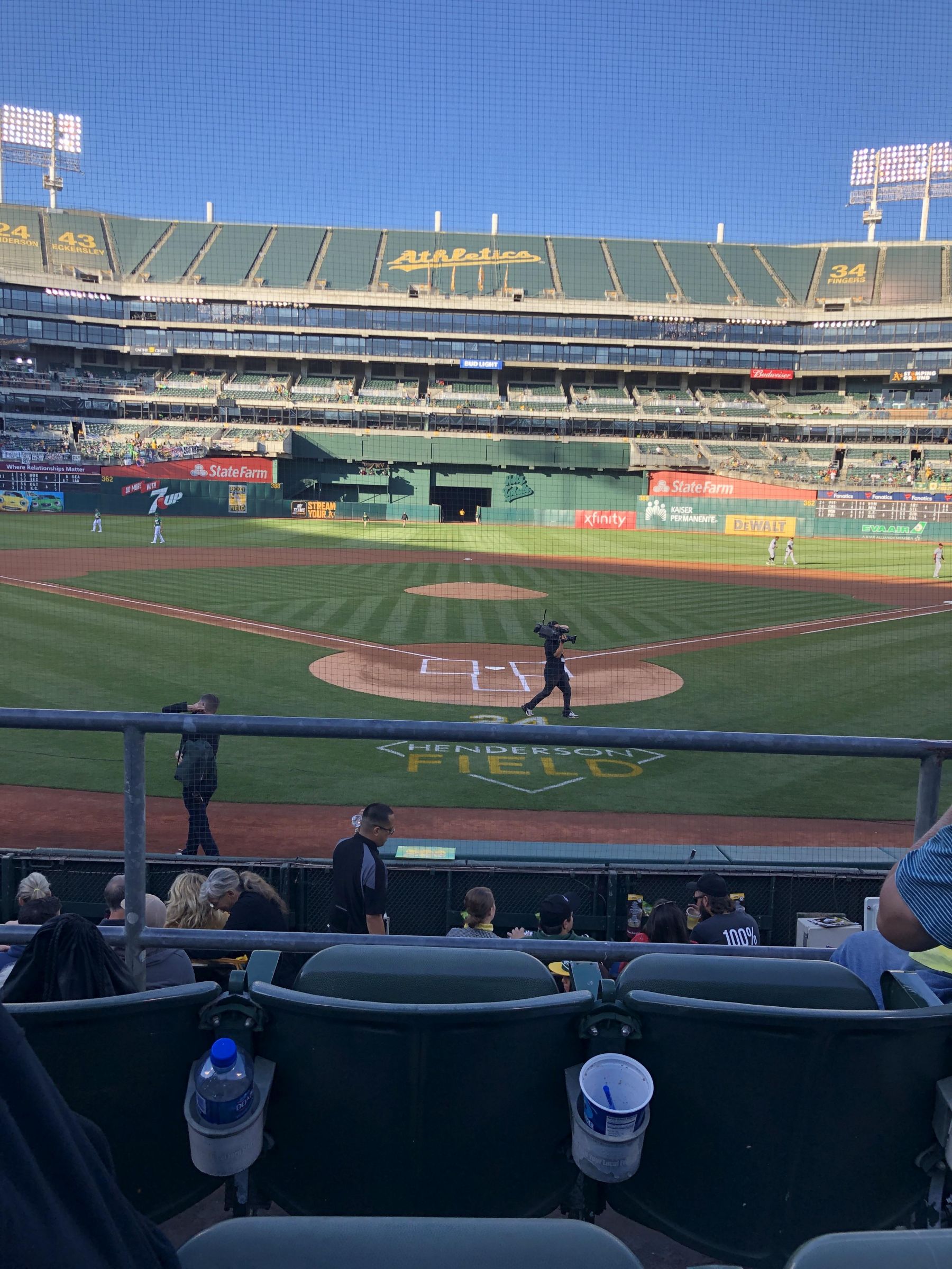 section 117, row 15 seat view  - ringcentral coliseum