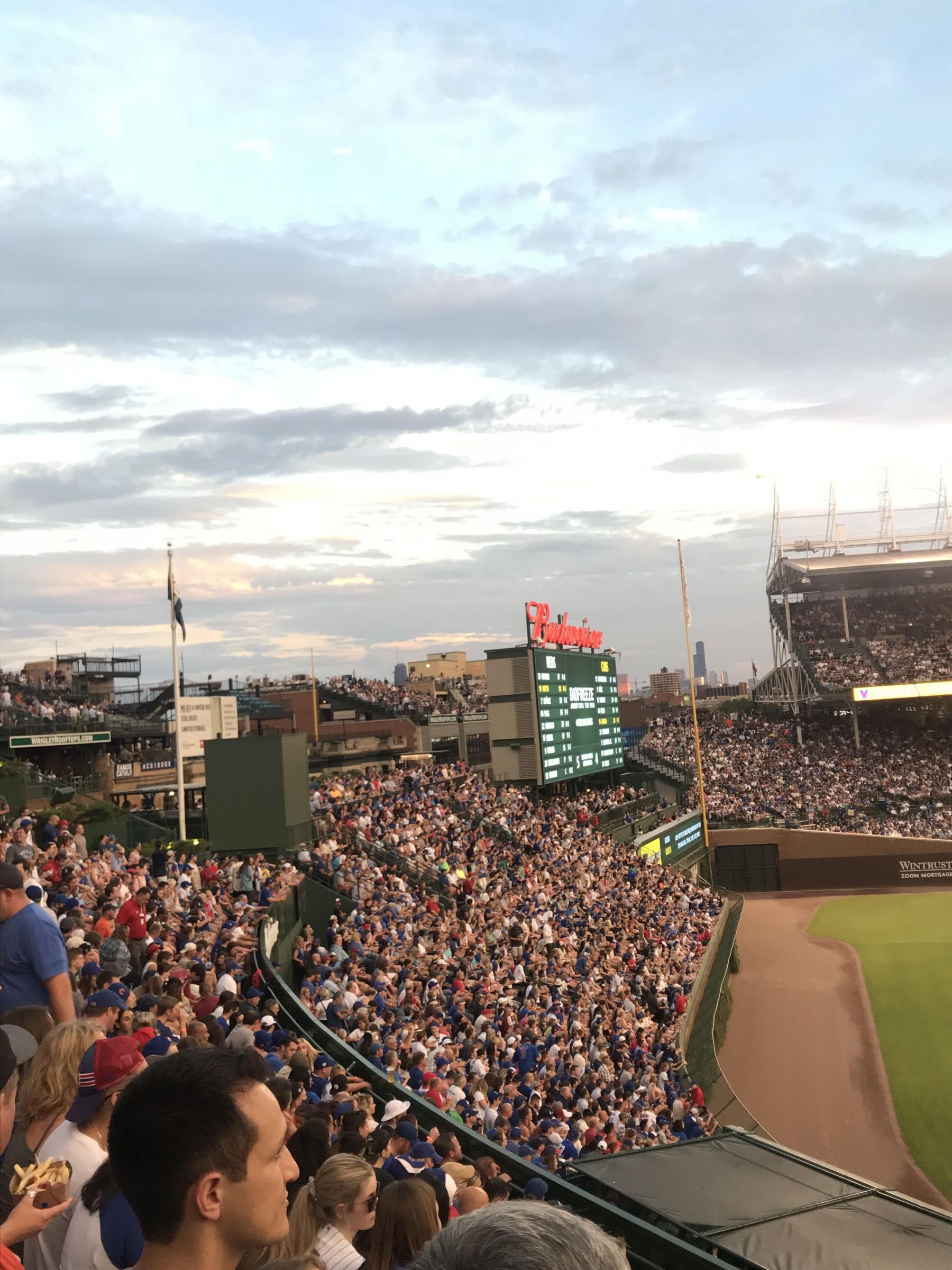 Chicago Cubs Wrigley Field Bleachers 