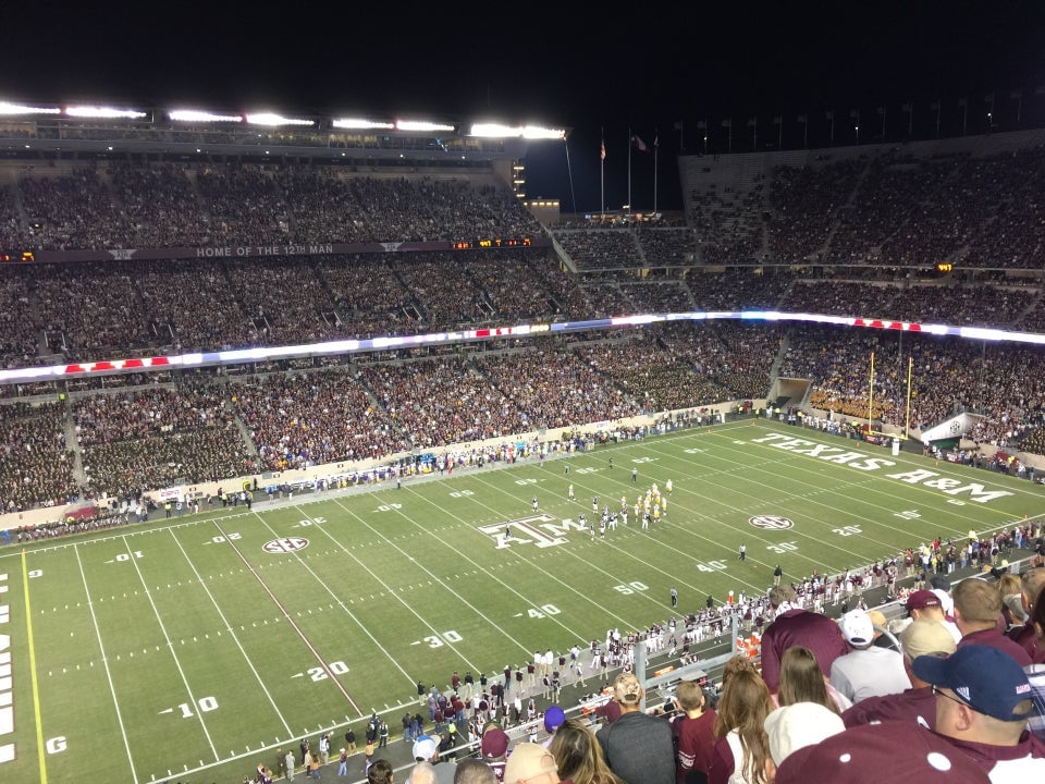 section 407 seat view  - kyle field
