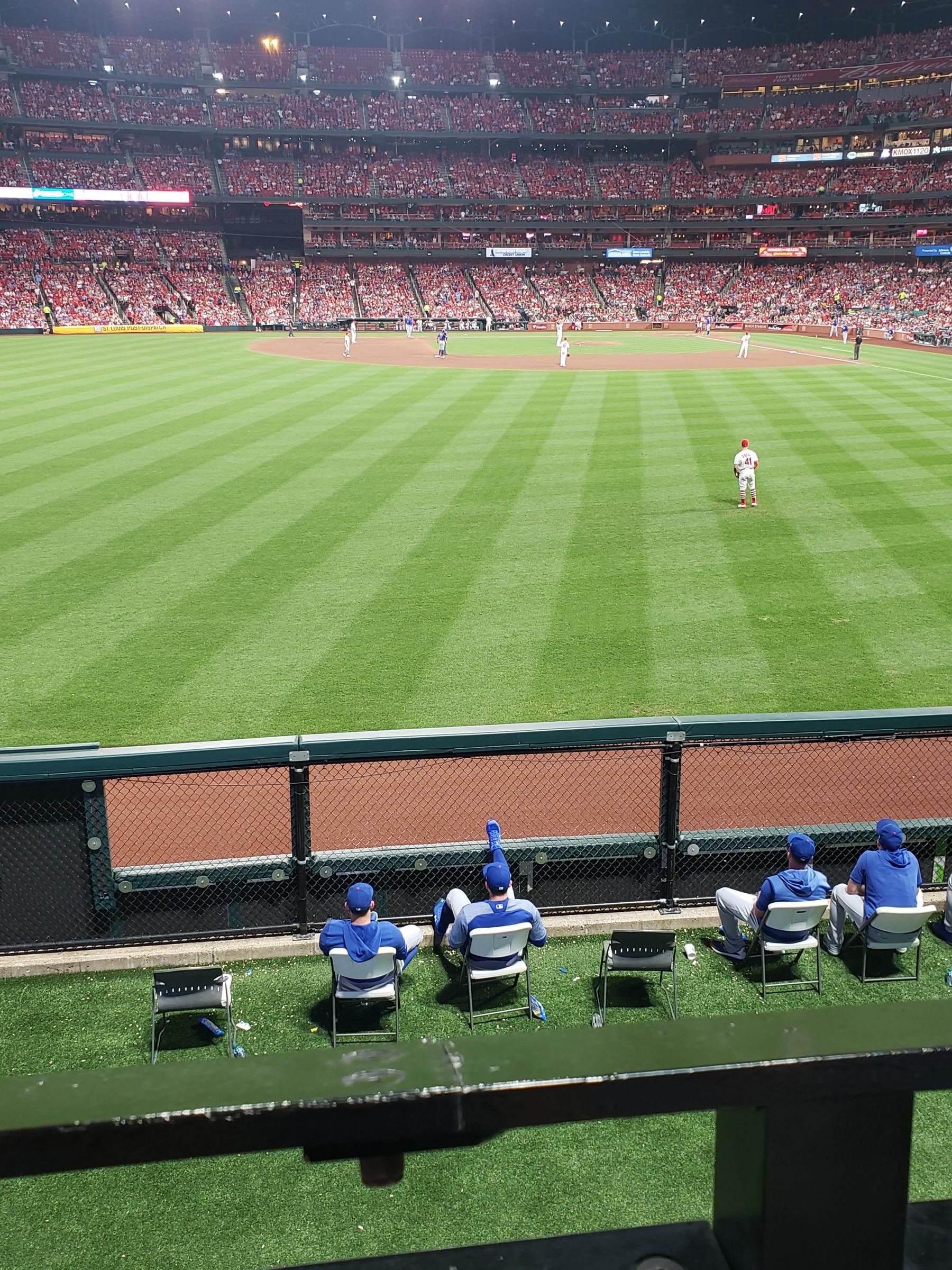 section 189, row 11 seat view  - busch stadium