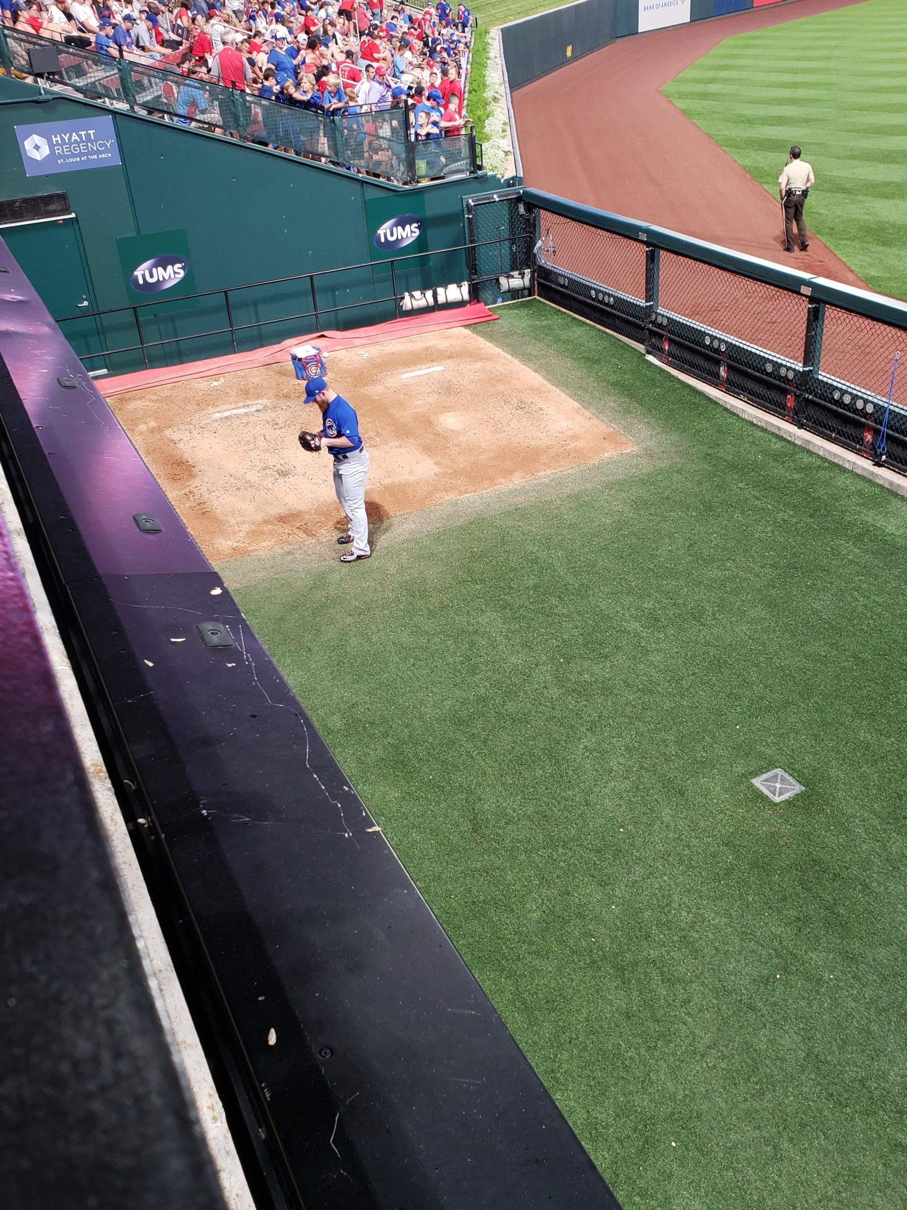 visitor bullpen at busch stadium visitor bullpen at busch stadium
