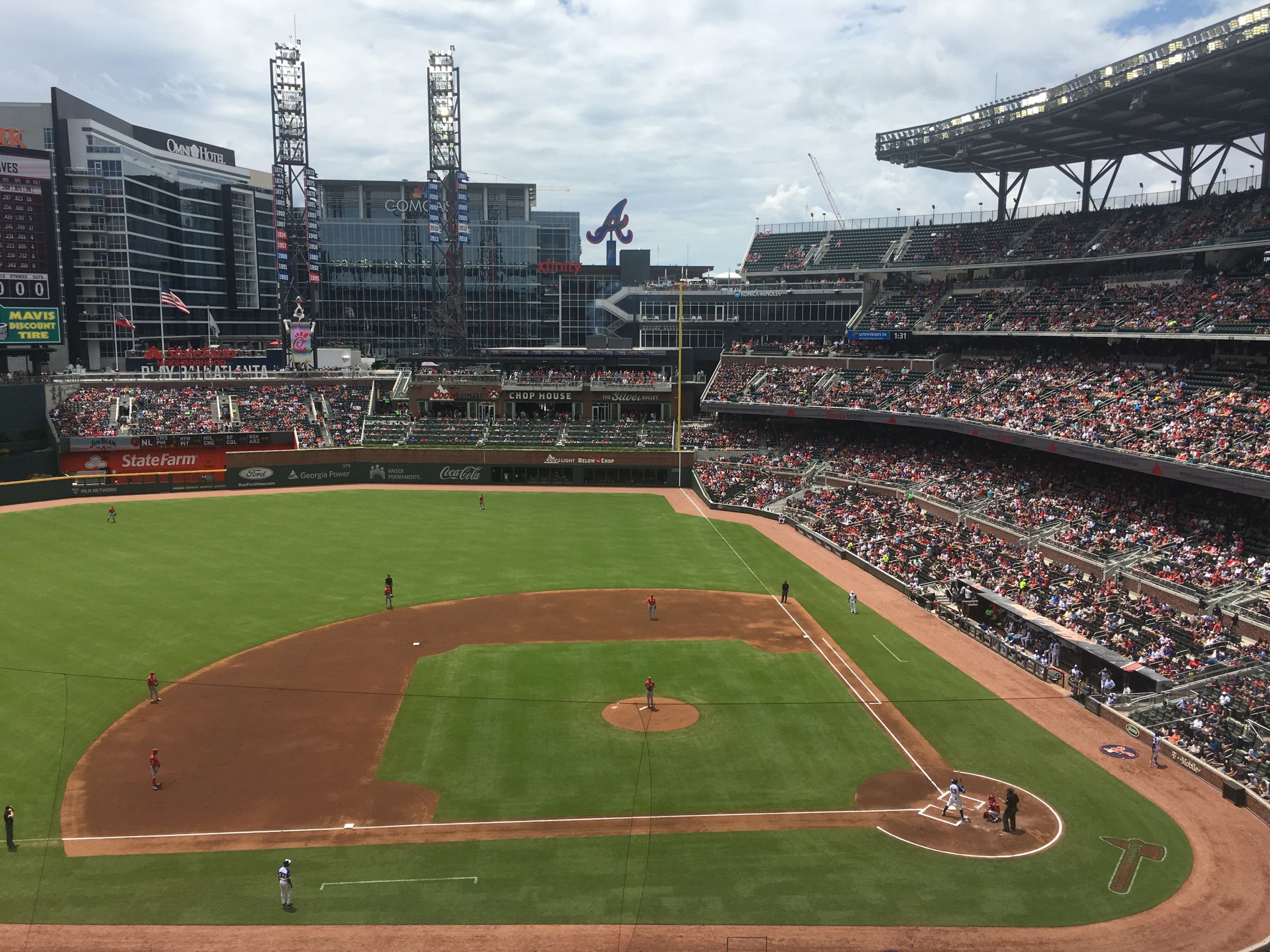 section 331, row 1 seat view  for baseball - truist park