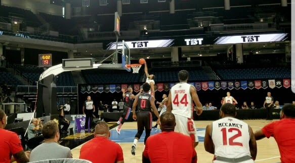 section 111, row aa seat view  for basketball - wintrust arena