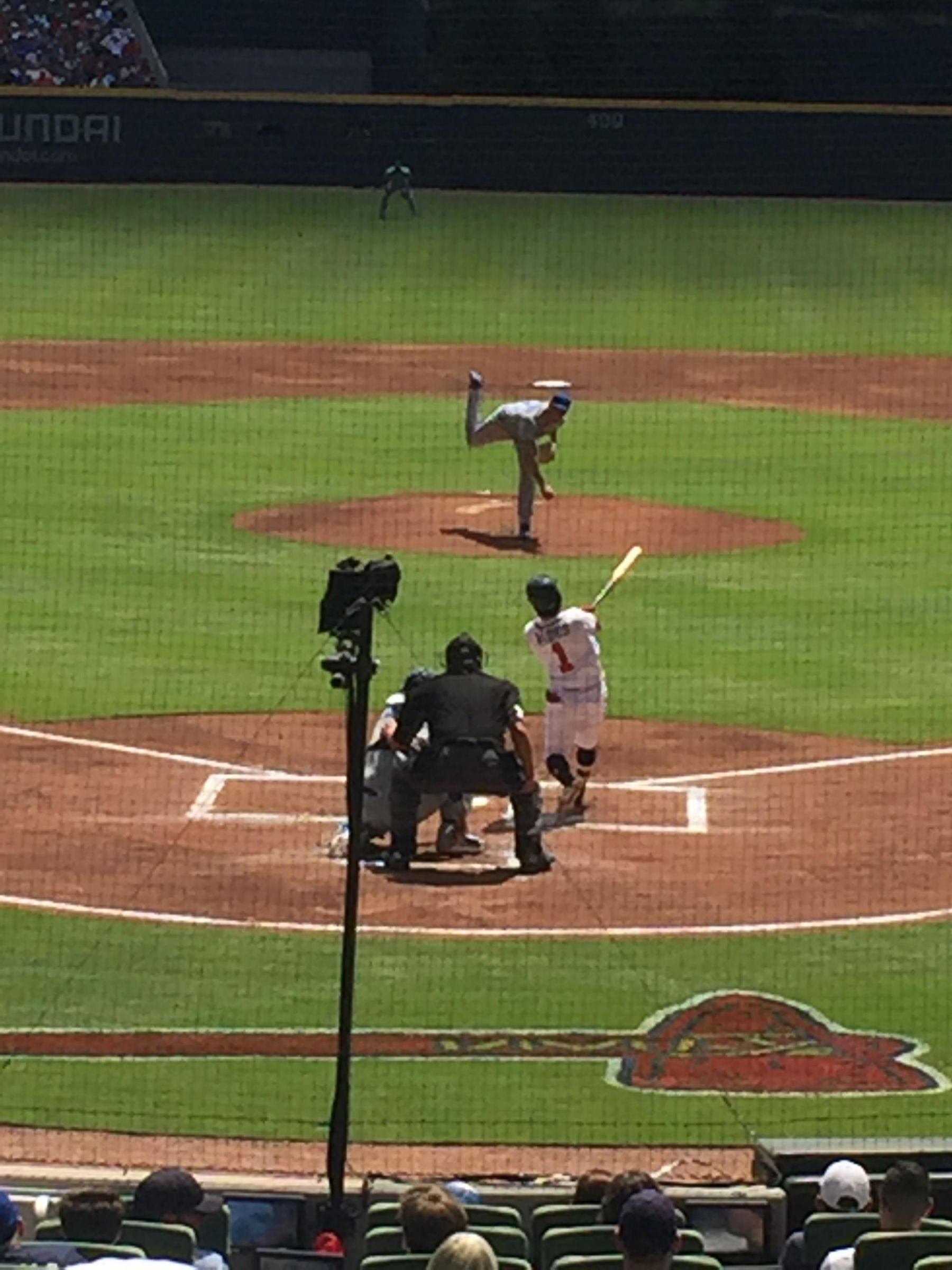 section 125, row 6 seat view  for baseball - truist park