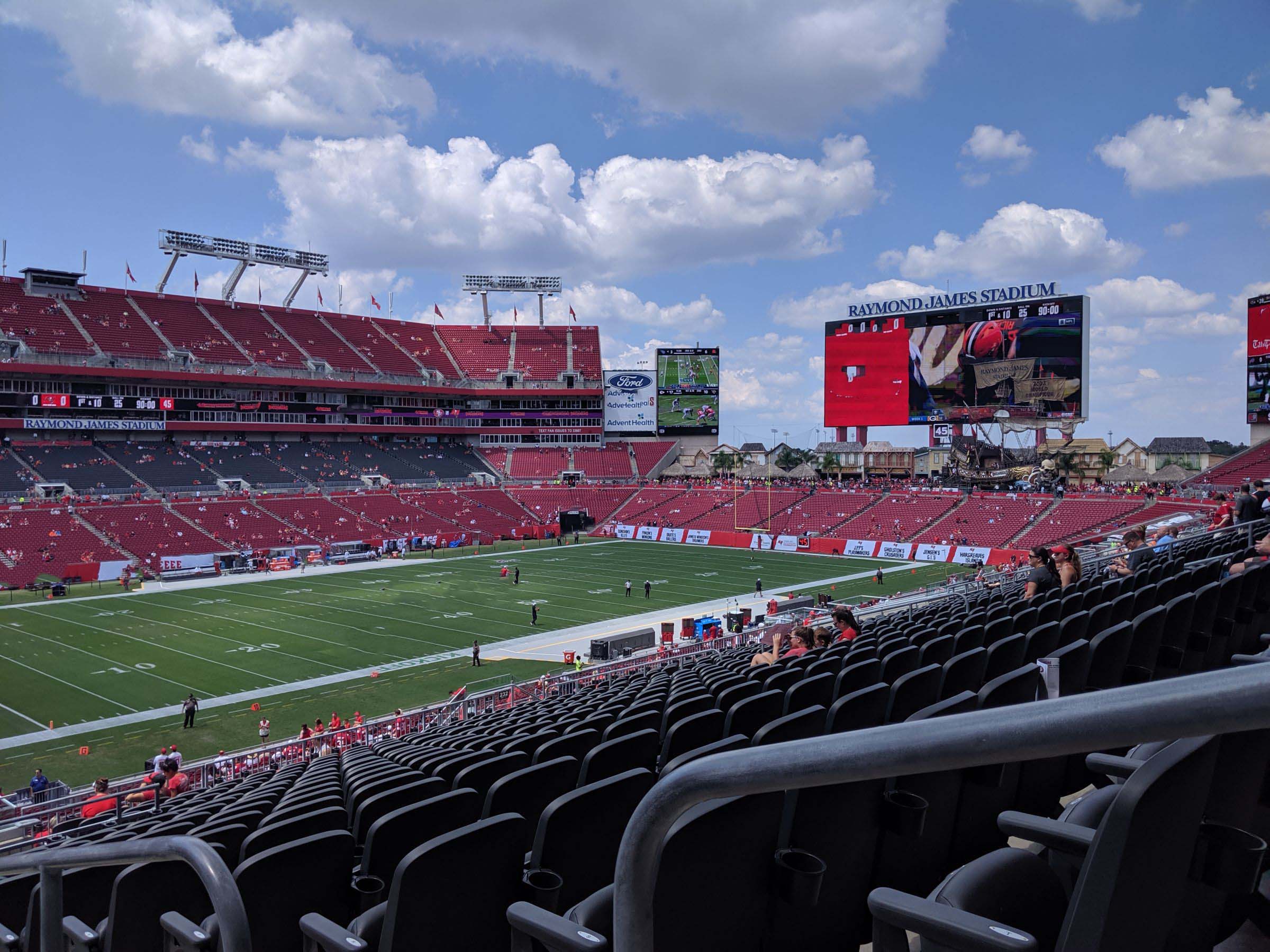 Raymond James Stadium View From My Seat - 81swedf