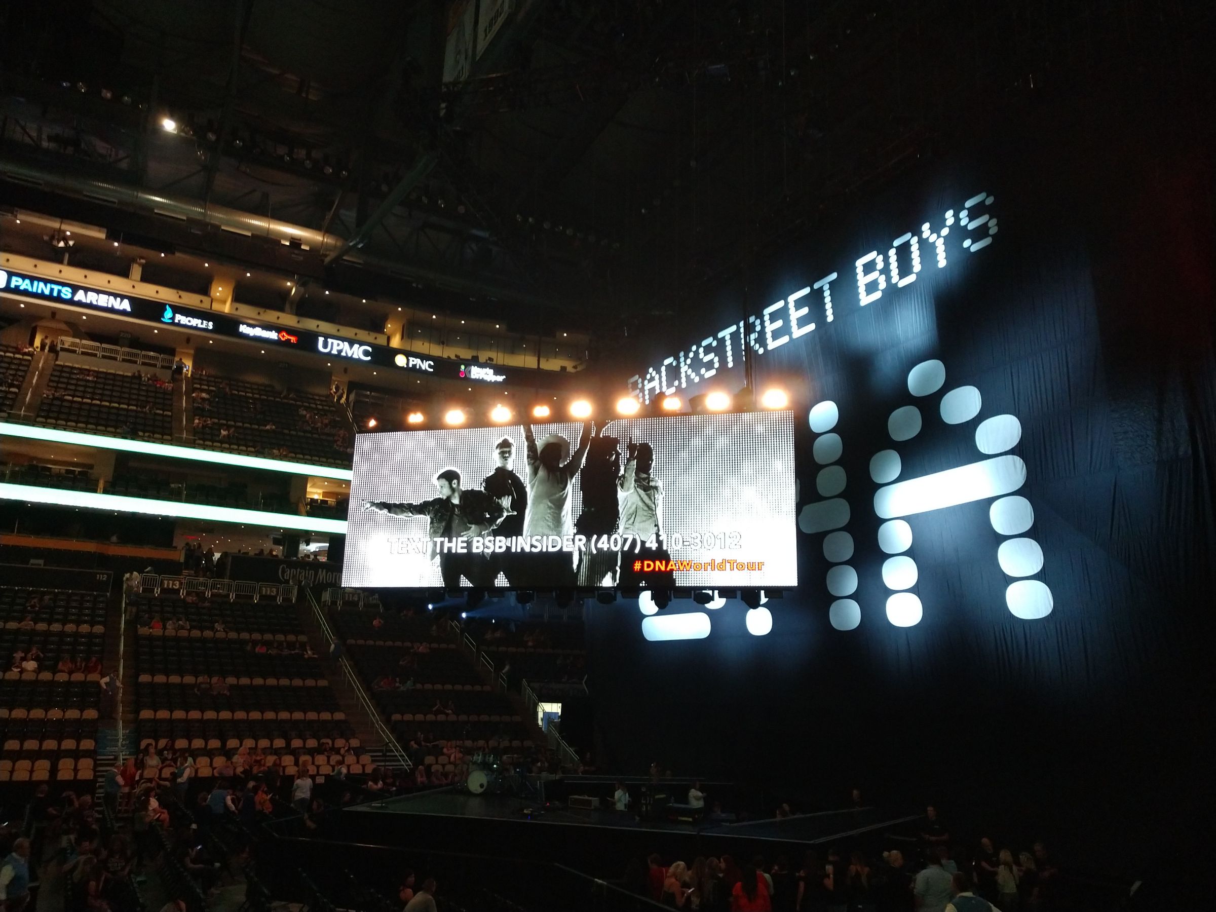 Section 102 at PPG Paints Arena for Concerts