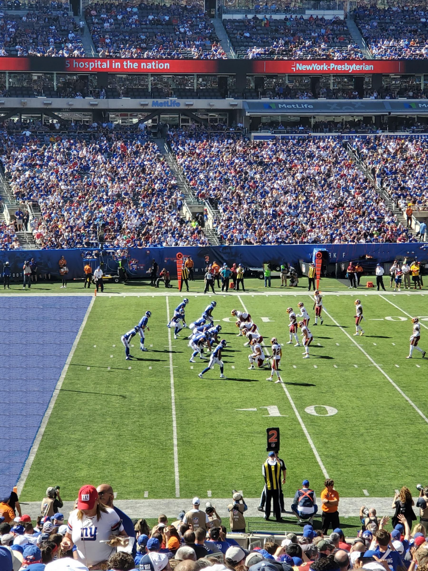 New York Giants Interactive Seating Chart